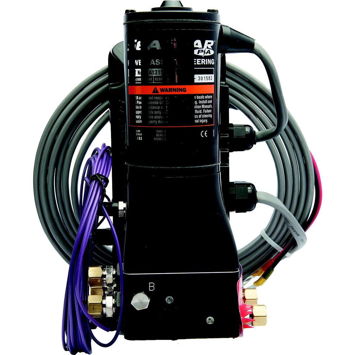 SeaStar Pro PA1315-2 Power Assist Steering System | 12/24V w/ 15' Harness