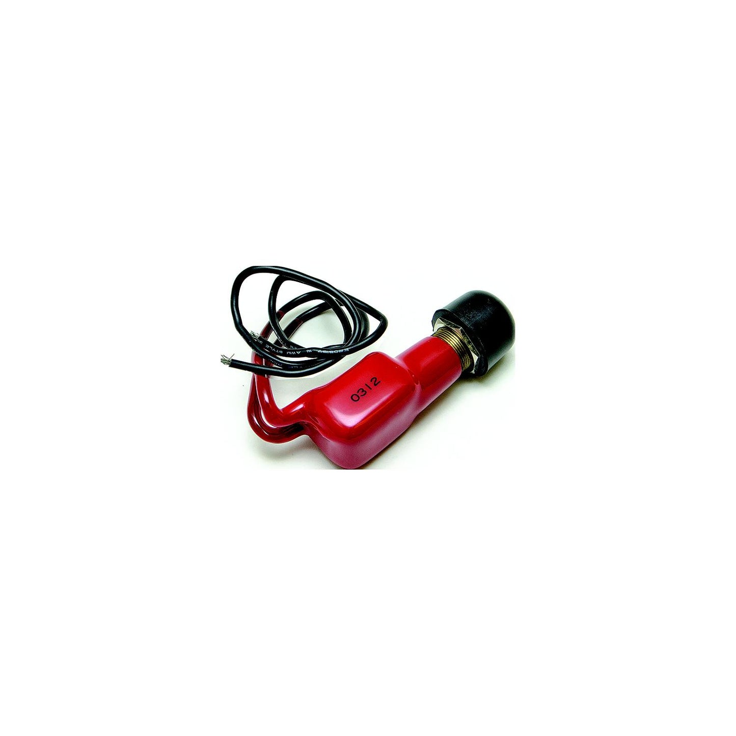 Sierra MP39350 Brass 10 Amp SPST Momentary On/Off Push-Button Switch