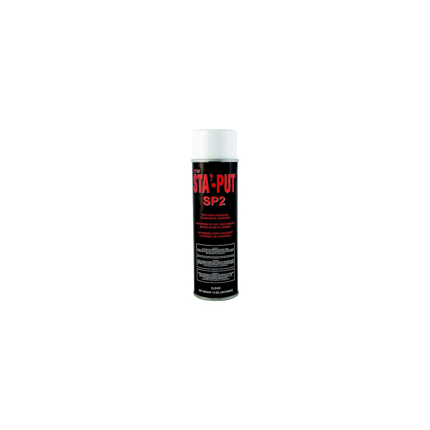 Sta'-Put 001SP213ACC StaPut SP2 Spray Adhesive, Clear, 12 oz.