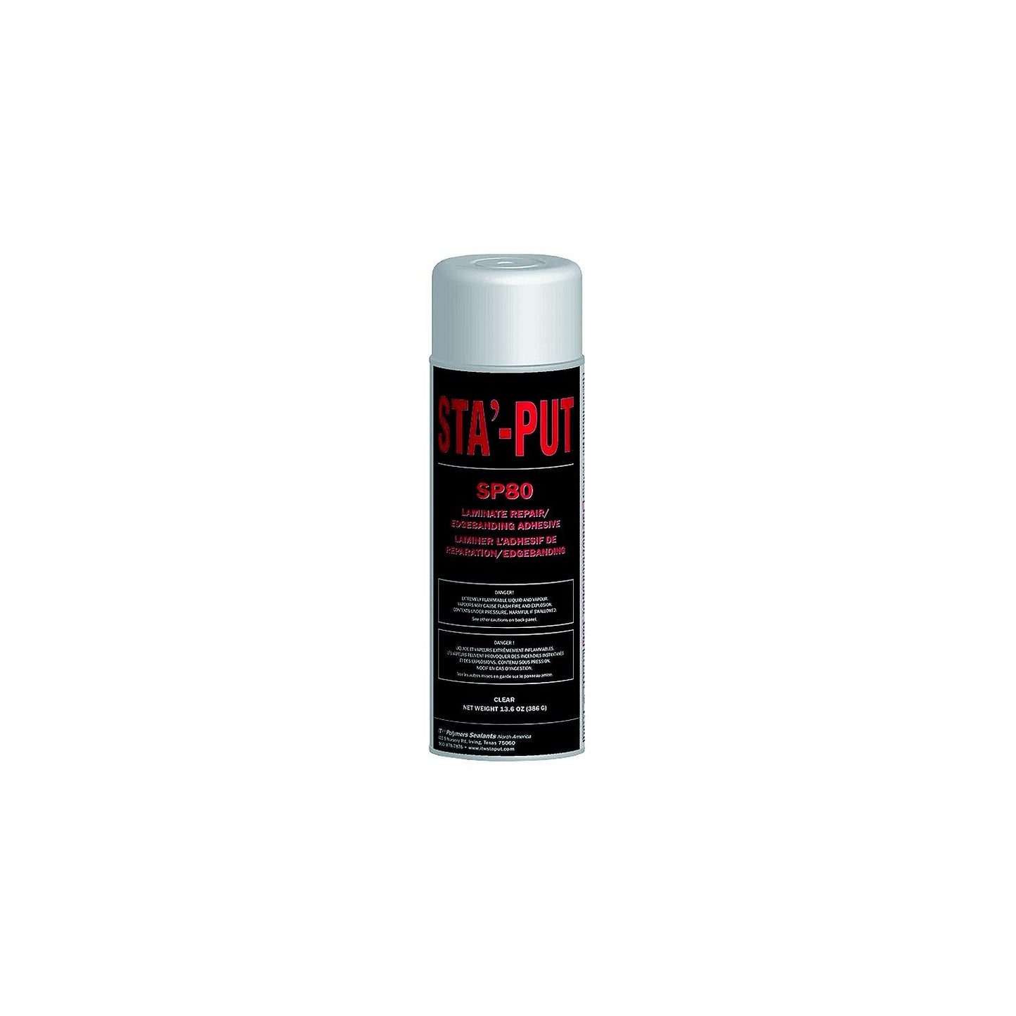 AP Products 001SP8013C Sta'Put Spray Adhesive, Clear, 13.6 oz.