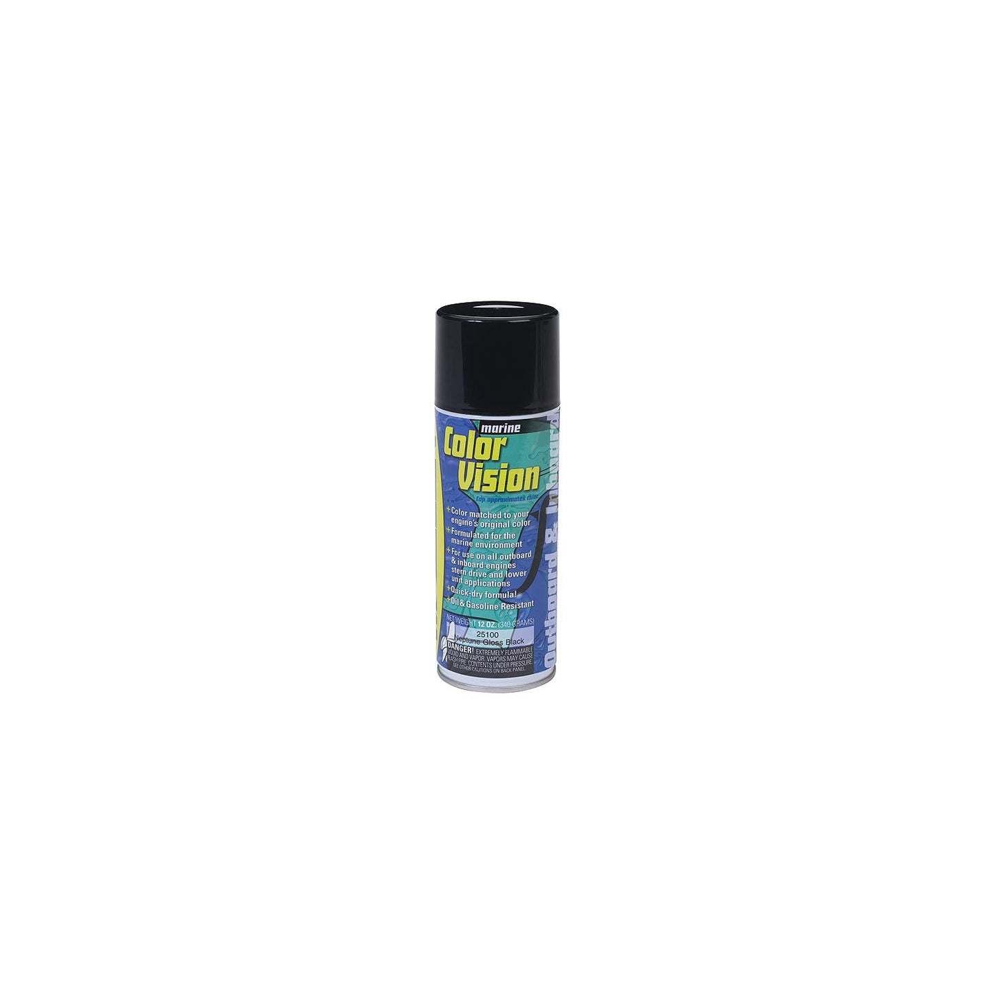 Color Vision Engine Paint, Gloss Black