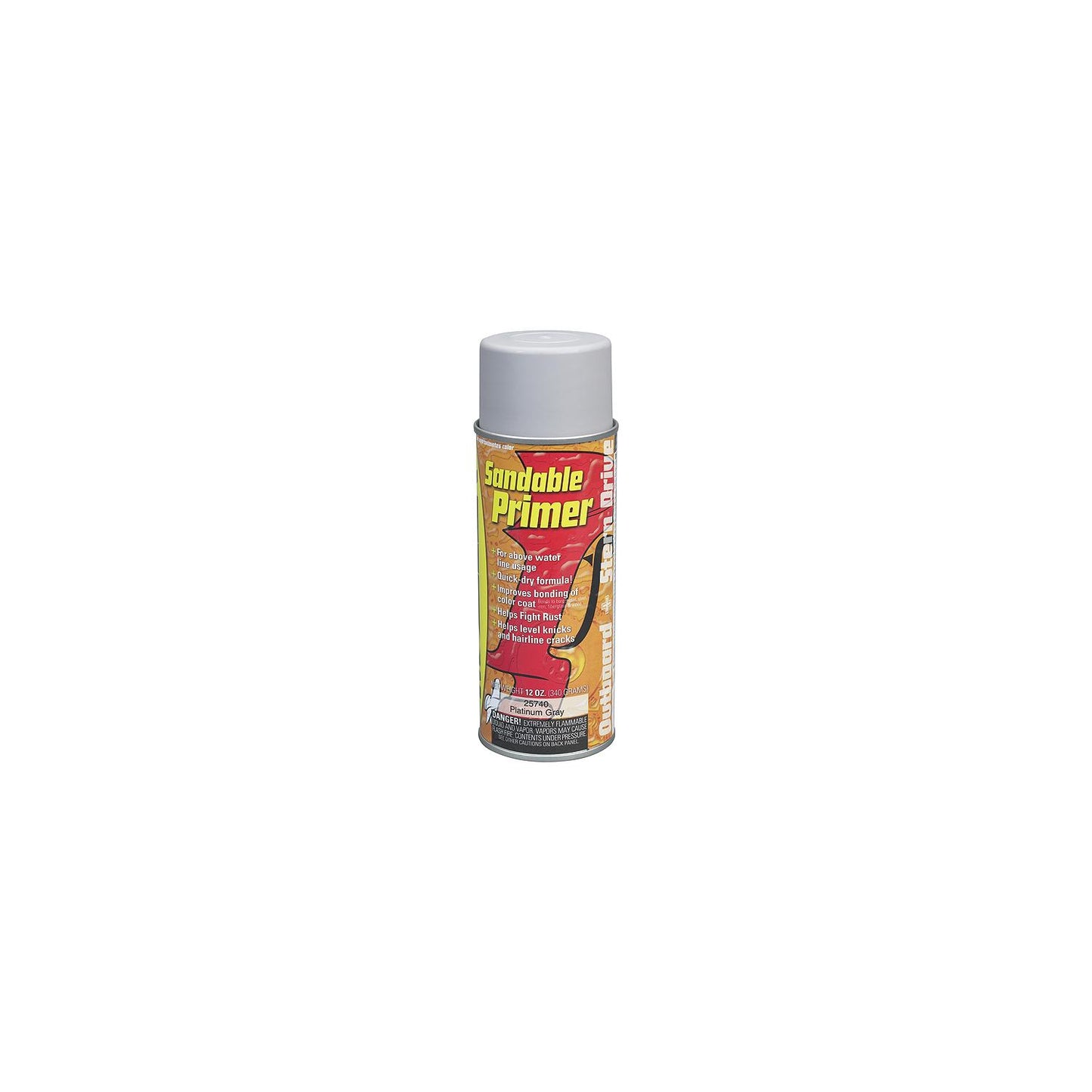 Sandable Primer, Platinum Grey-Supply Nautica