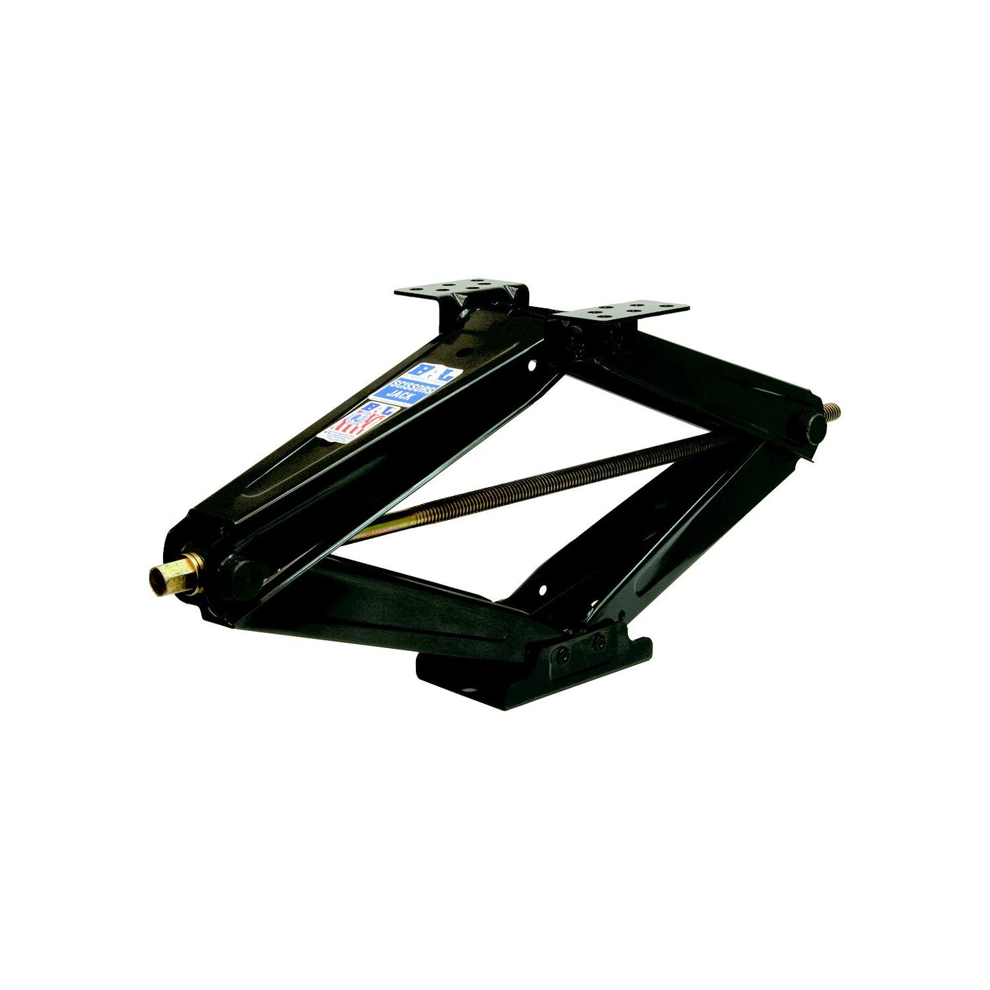 Bal Products 24028 LoPro SJ24 24" 5,000 lb Capacity Scissor Jack with Handle for RV Trailers - Pair