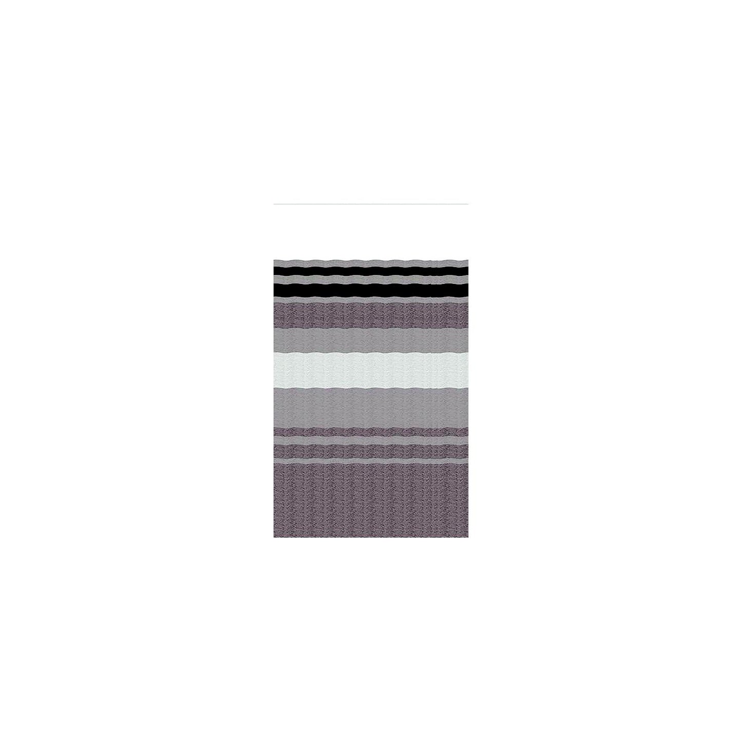 Carefree JU198A00 1-Piece Standard Vinyl Awning Replacement Fabric, 19', Sierra Brown Fade on Both Sides, White Weatherguard