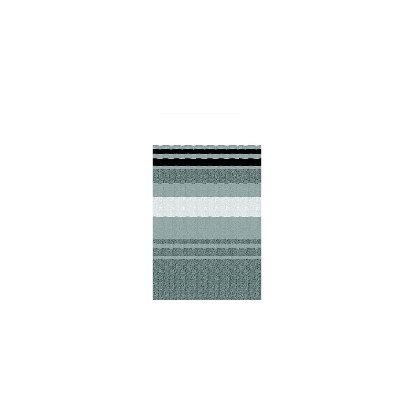 Carefree Fiesta™ Patio Awning, 15', Black/Gray, Black Weatherguard & Black Springs