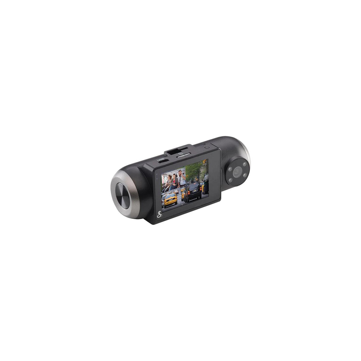 Cobra SC201 SC 201 Dual-View Smart Dash Cam With Navigation-Supply Nautica