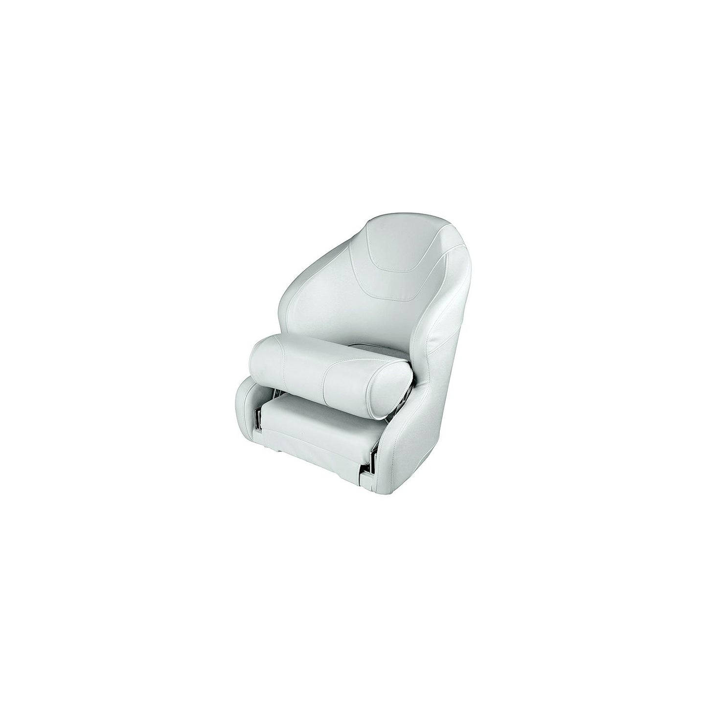 Wise Baja Series Bucket Seat w/Bolster, Brite White / Grey / Dark Red