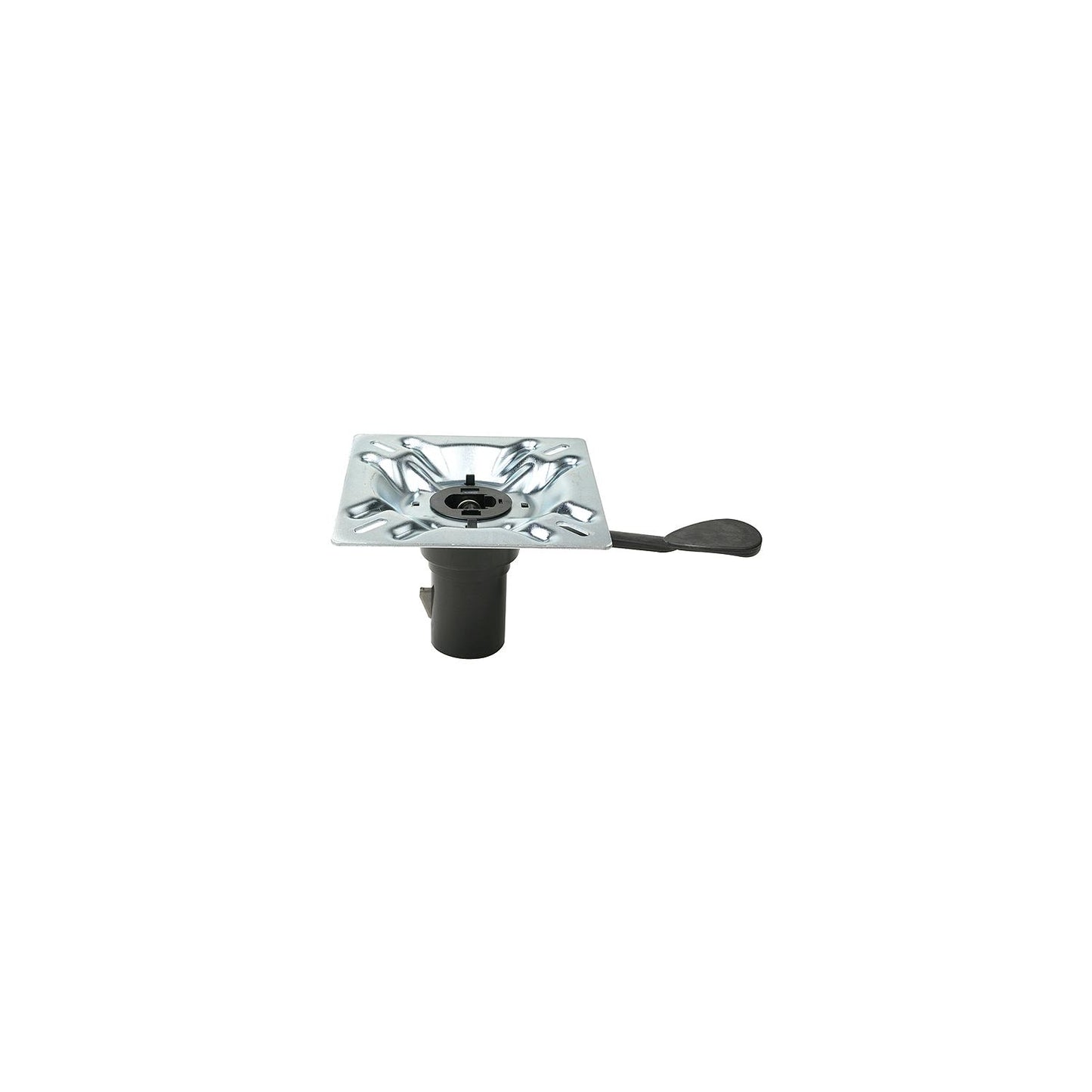 Attwood 238 Series Seat Mount Plated Steel, 0° Angle, Left Handle, Bulk