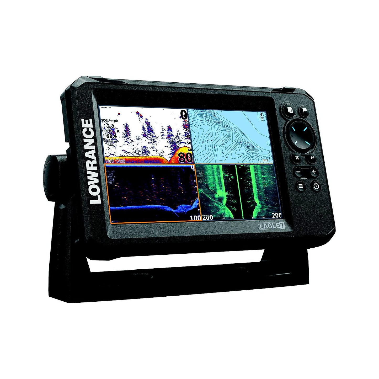 Eagle 7 TripleShot™ w/C-MAP® DISCOVER™ US/CA