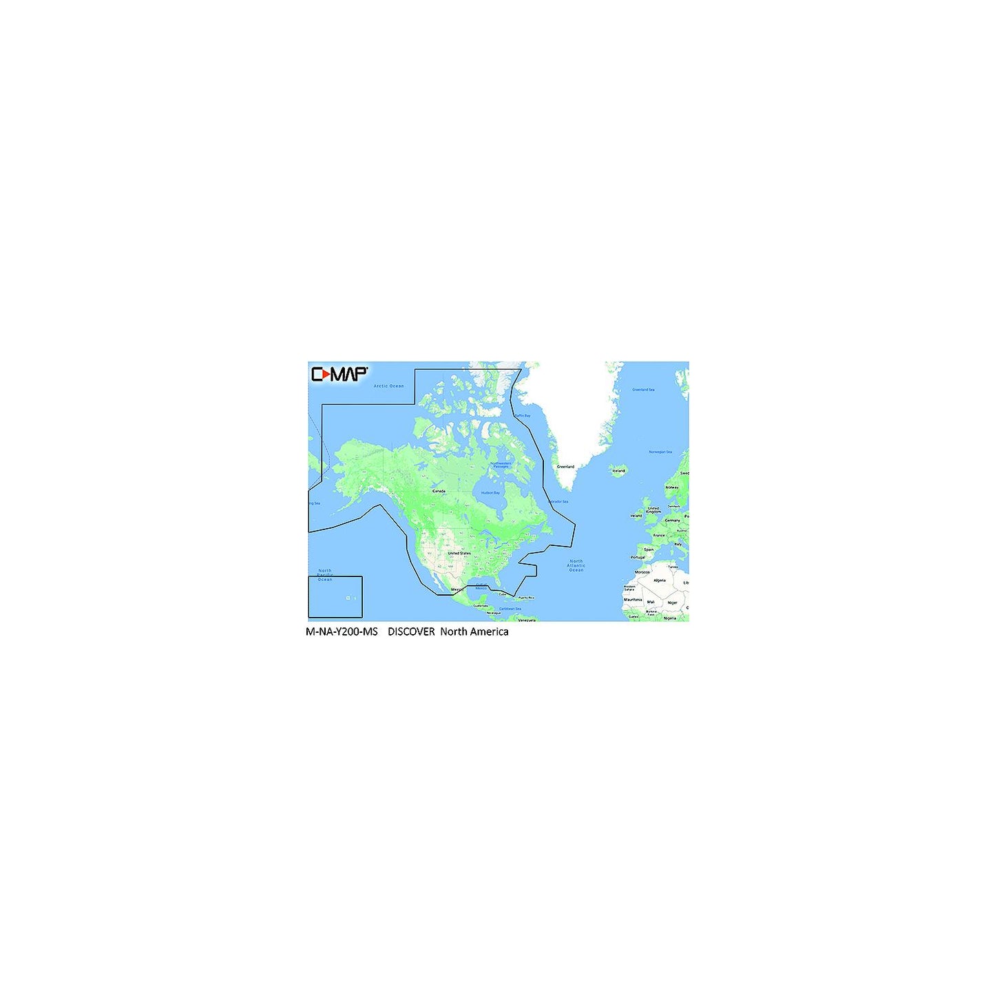 C-Map MNAY200MS Discover Chart, North America