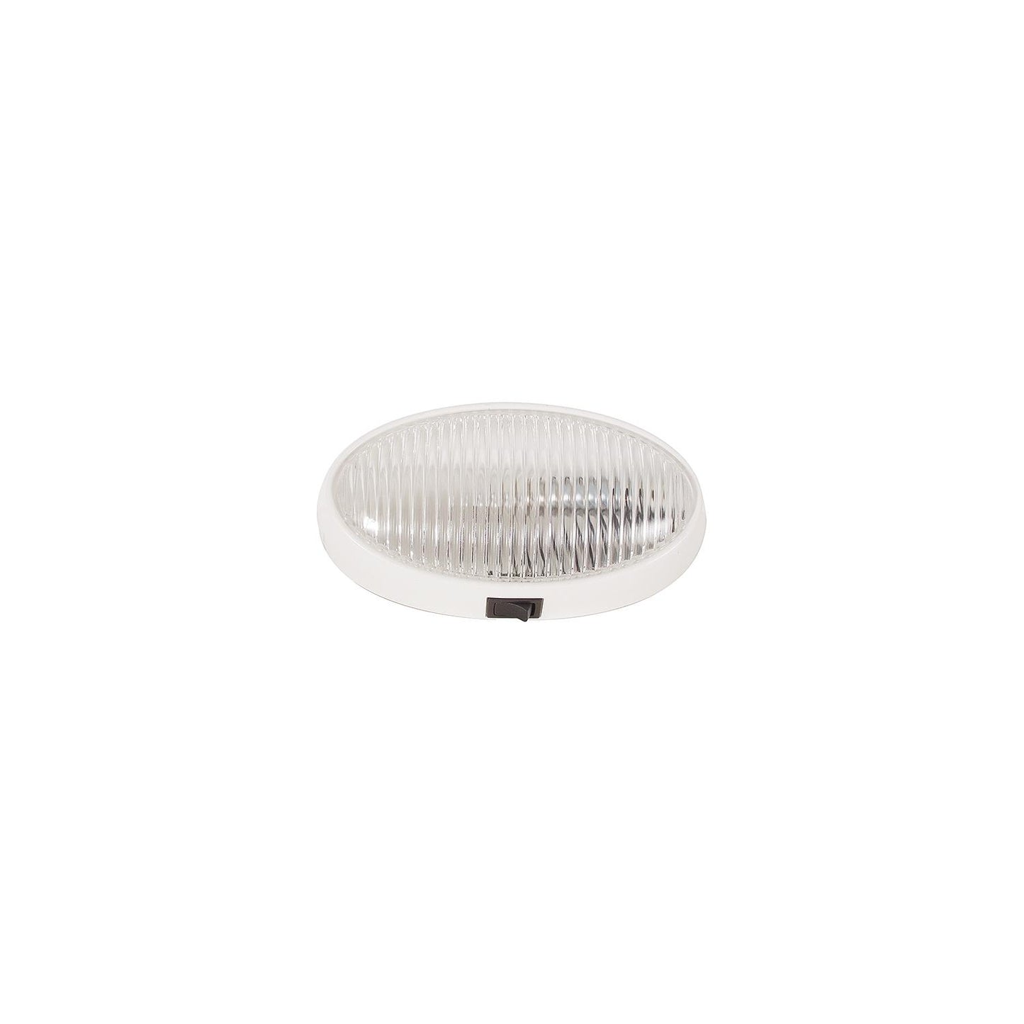 Optronics Oval Porch/ Utility Lights, White w/Switch