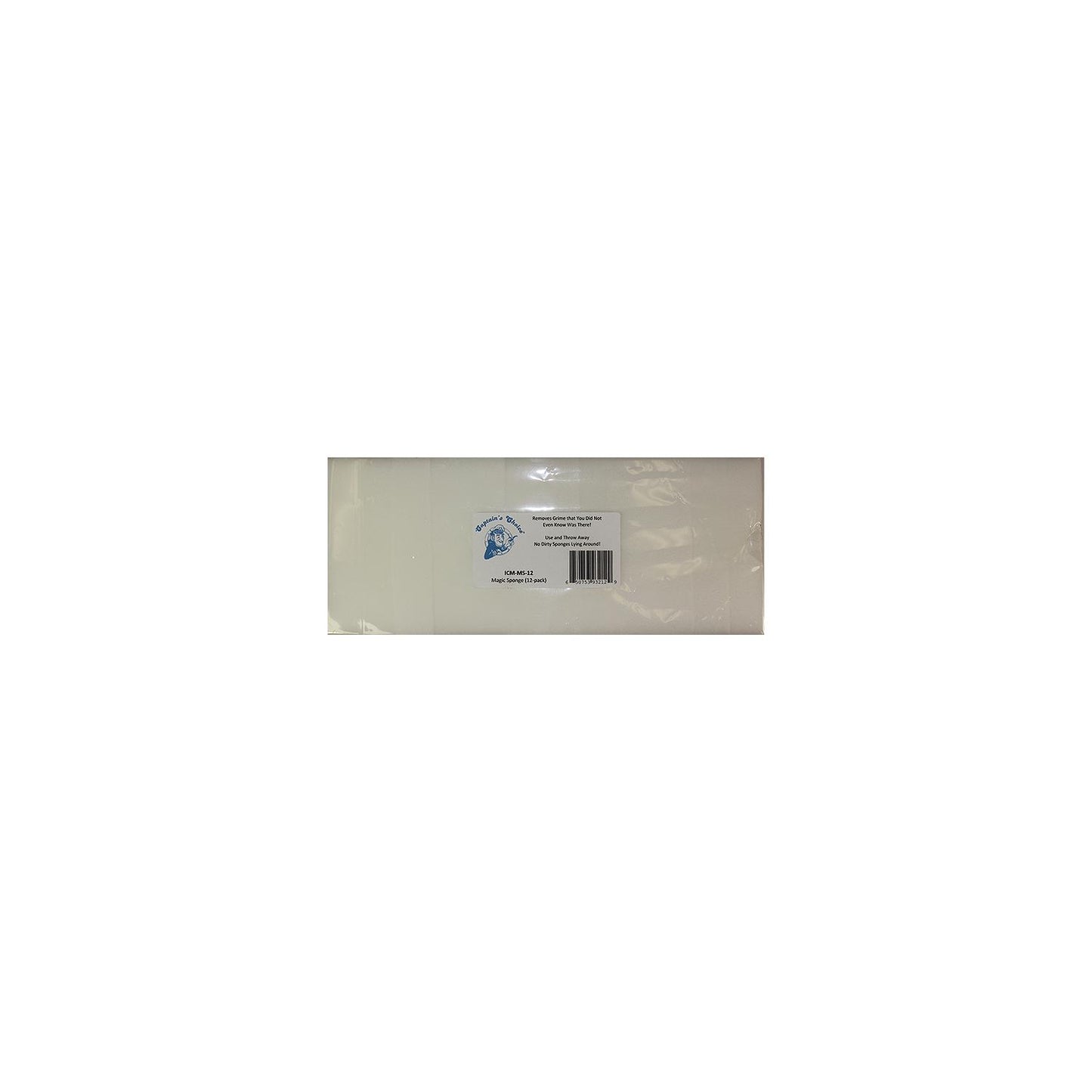 Captain's Choice ICMMS50 Magic Foam Eraser Sponge, 50/pk