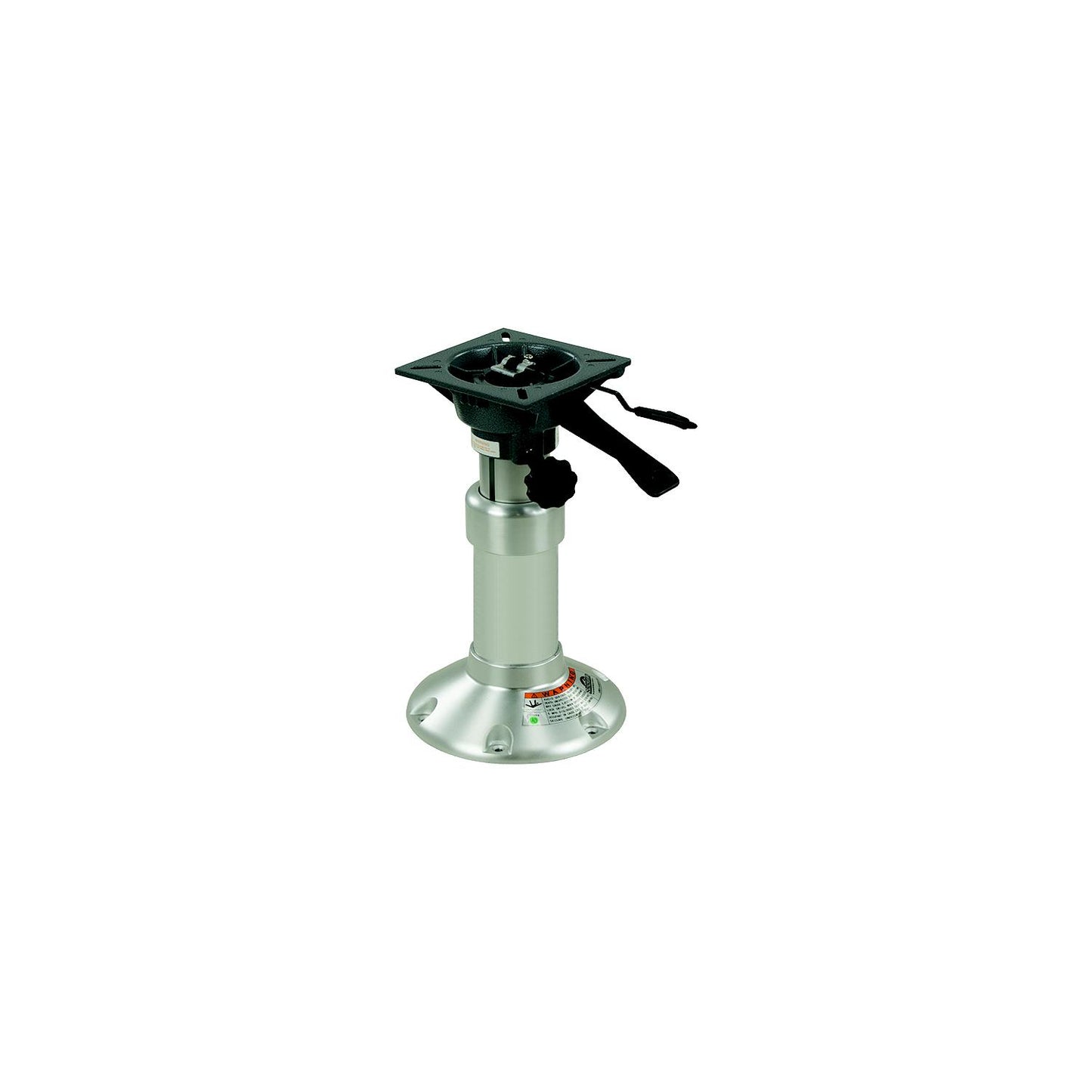 Springfield 1250300 2-7/8" Series Heavy-Duty Mainstay Pedestal Package 14"-19.75" With 9" Base (Includes Base, Post and Swivel)