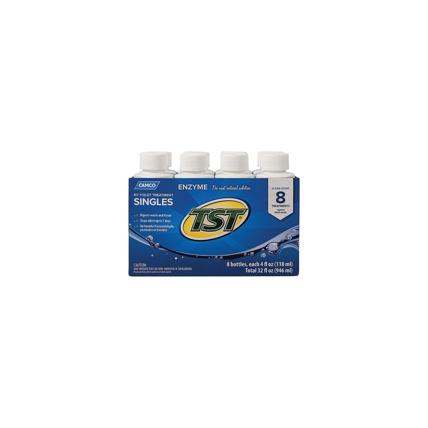 Camco TST® Blue Enzyme Toilet Treatment, 4 oz., 8/pk