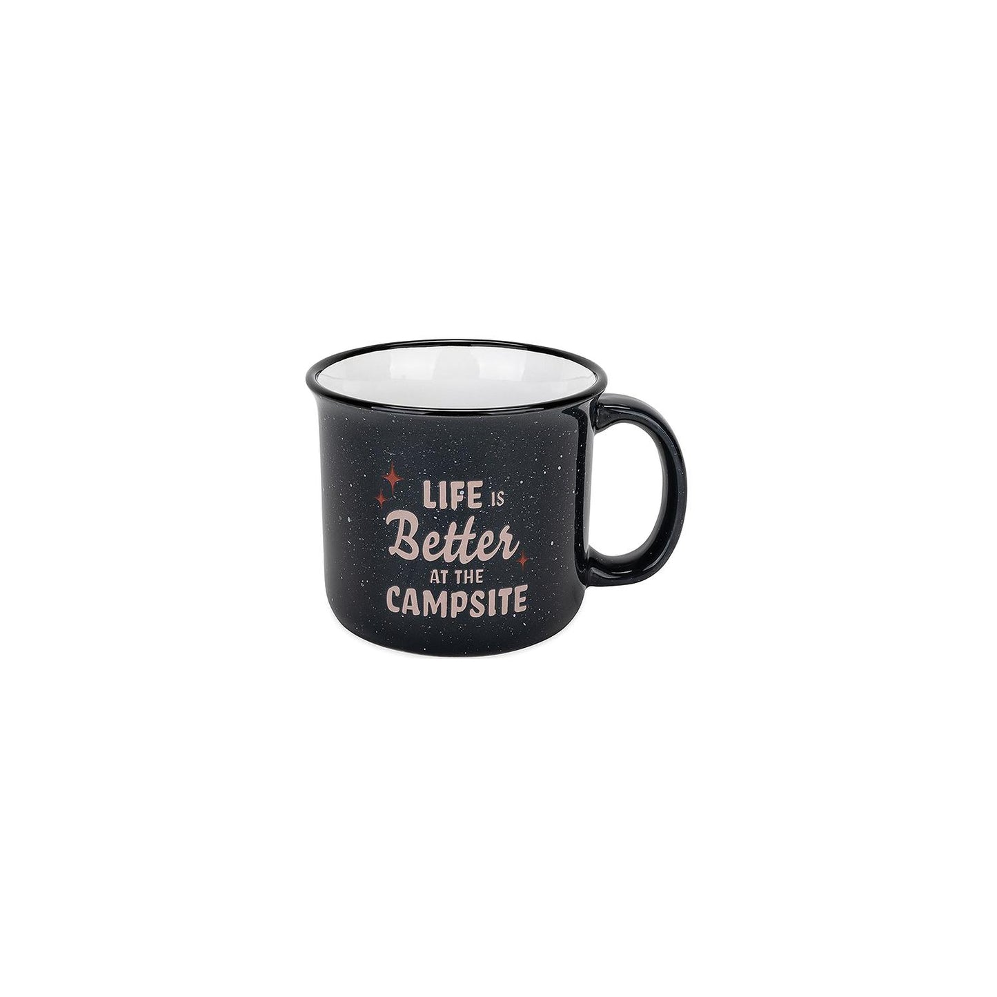 Camco 53473 Ceramic Mug, 14 oz., Green