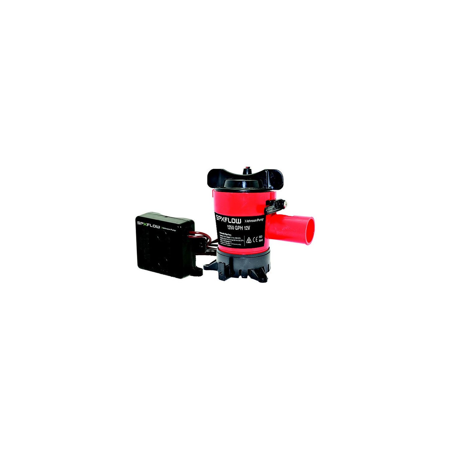 Johnson Pump Ultima Combo Package Includes Bilge Pump and Ultima Switch 12V