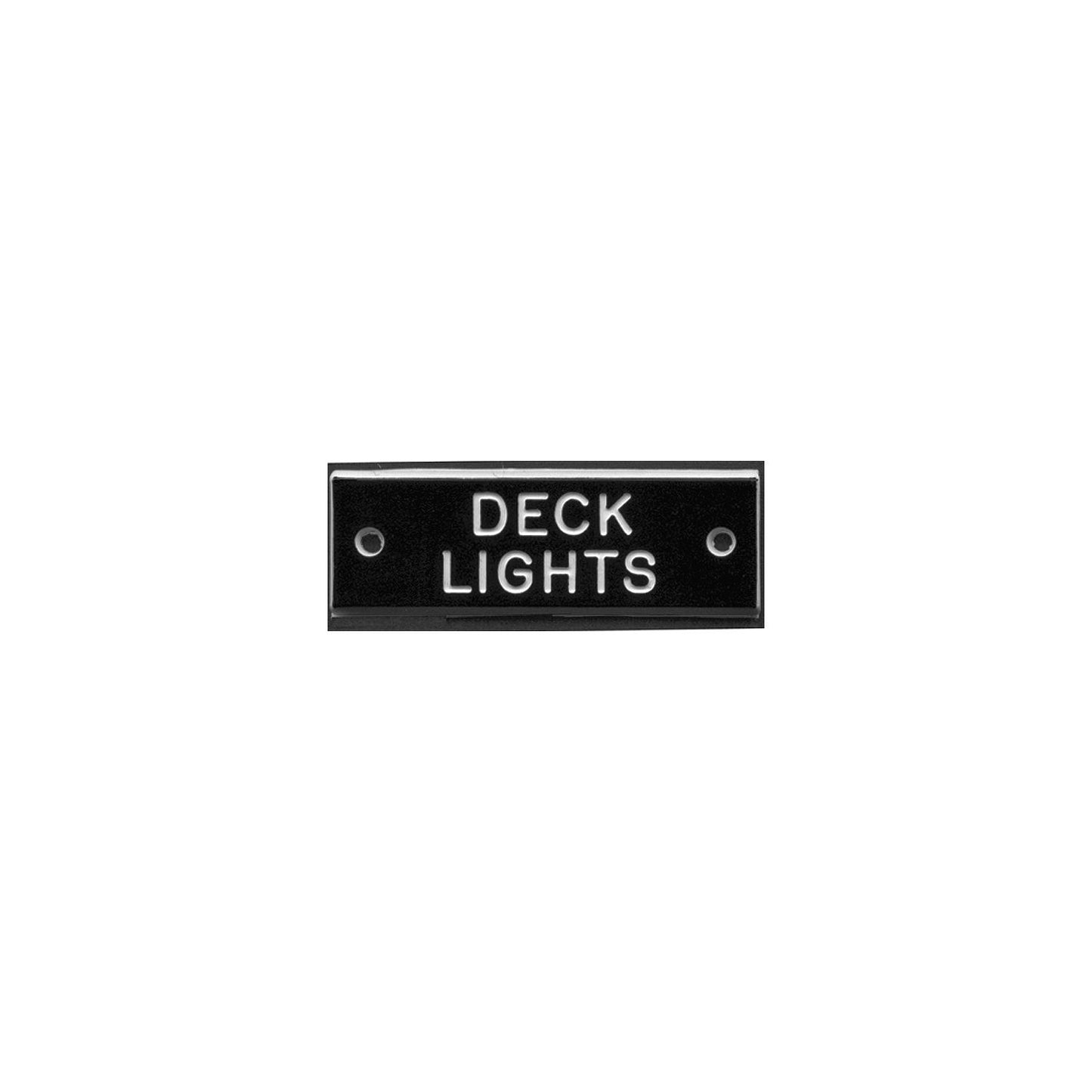 Deck Light Identi-Plate, 5 Pack