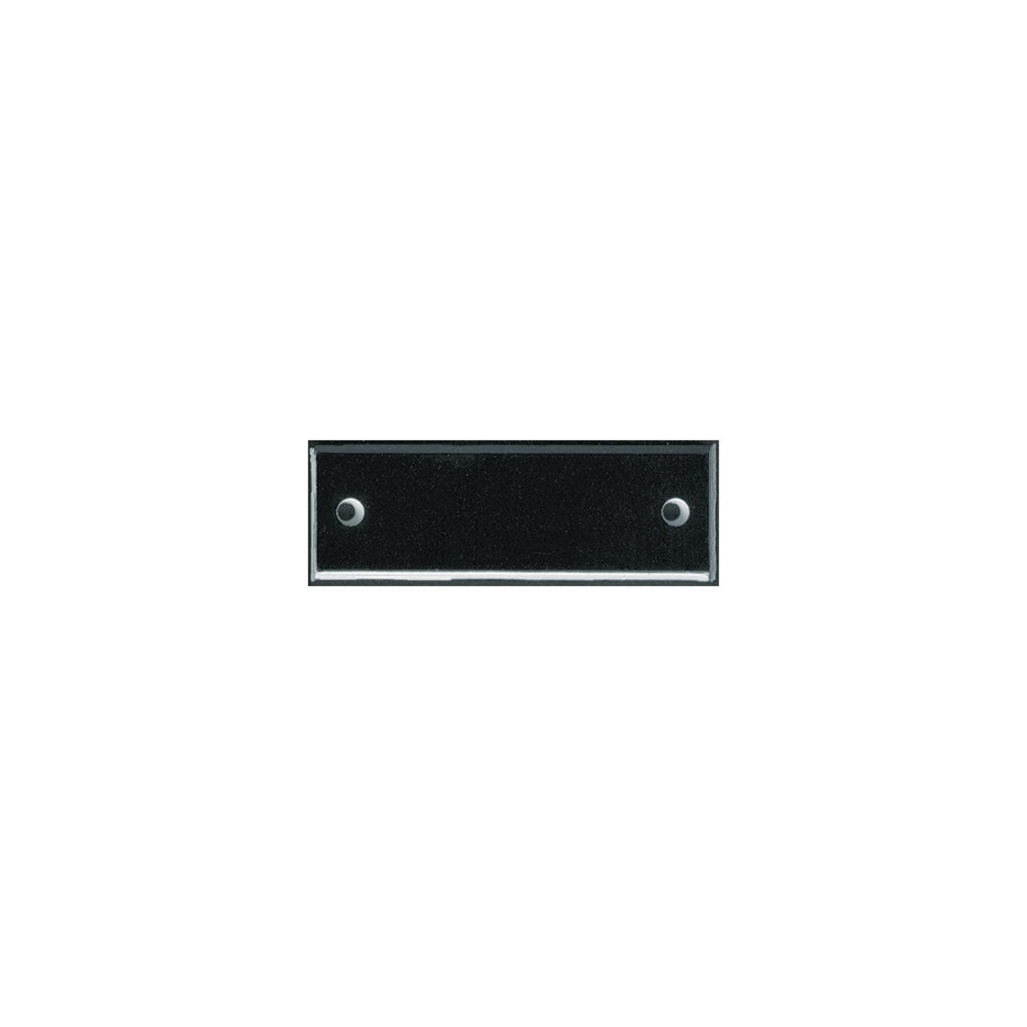 Blank Identi-Plate, 5 Pack