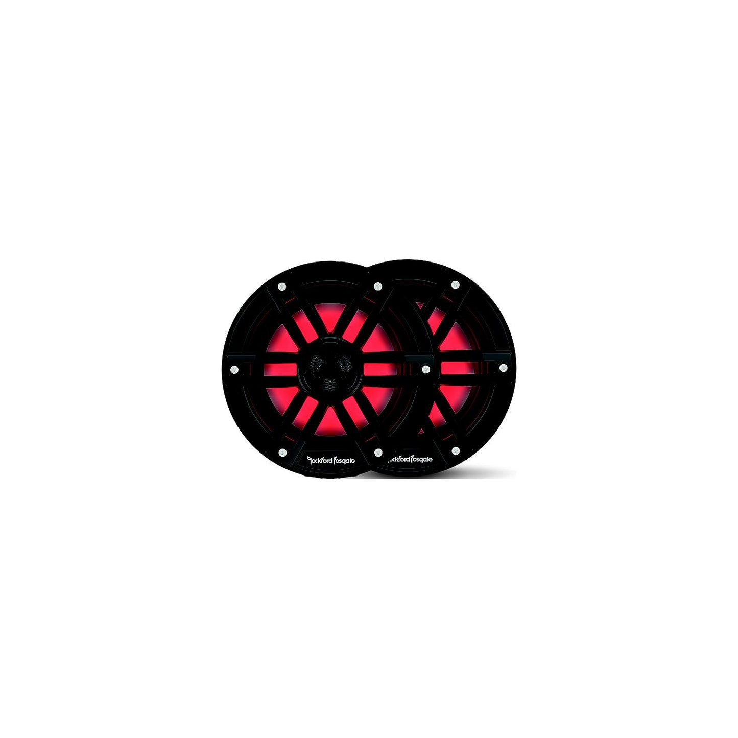 Rockford Fosgate M16B Color Optix™ Marine 2-Way Speakers, 6" Black