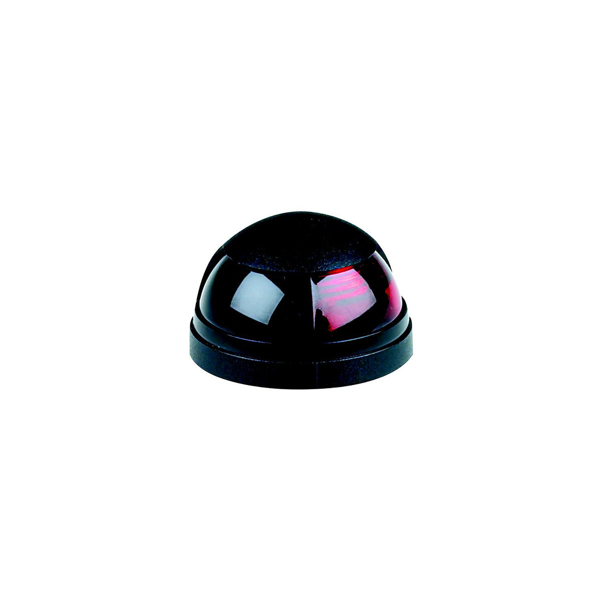 Attwood Pulsar Side Light Deck Mount Port - Red