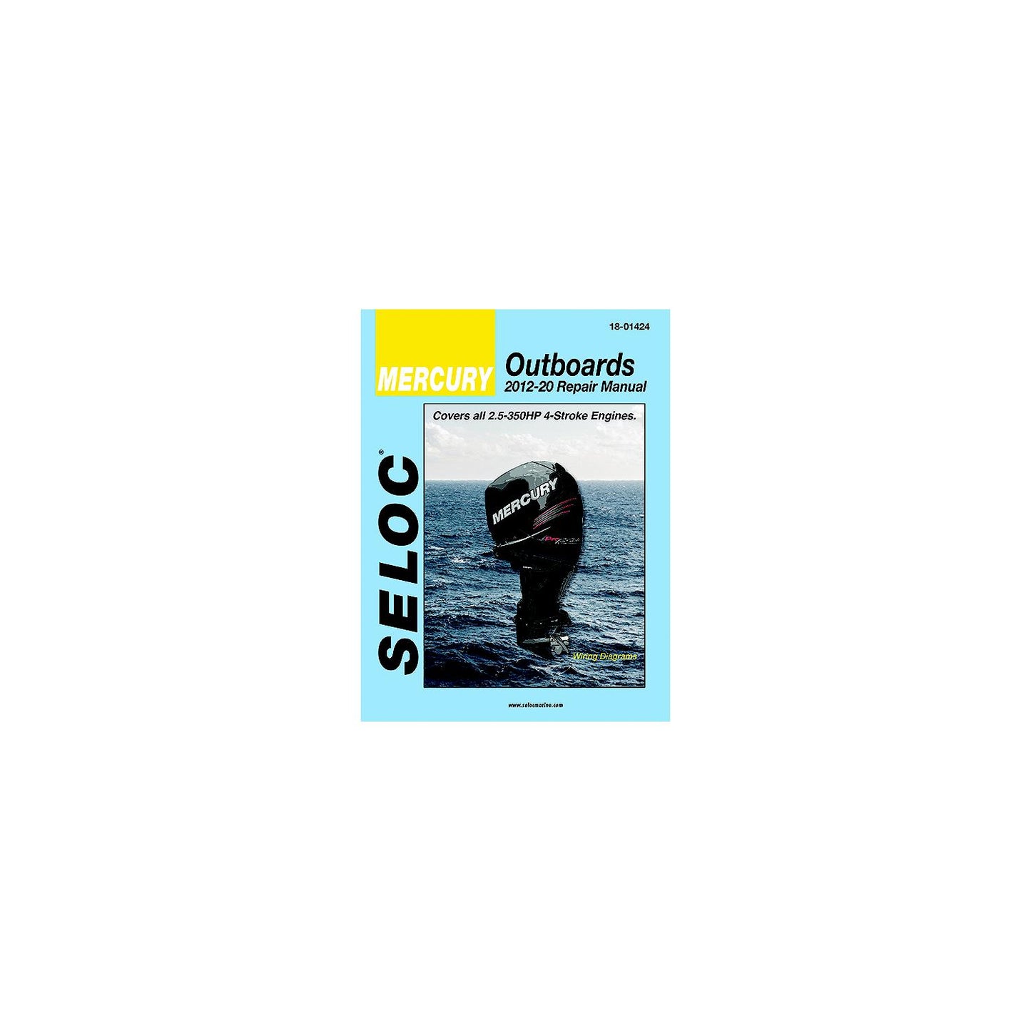 Seloc Marine Manual For Mercury, All 4-Stroke Engines 2.5-350 hp-Supply Nautica