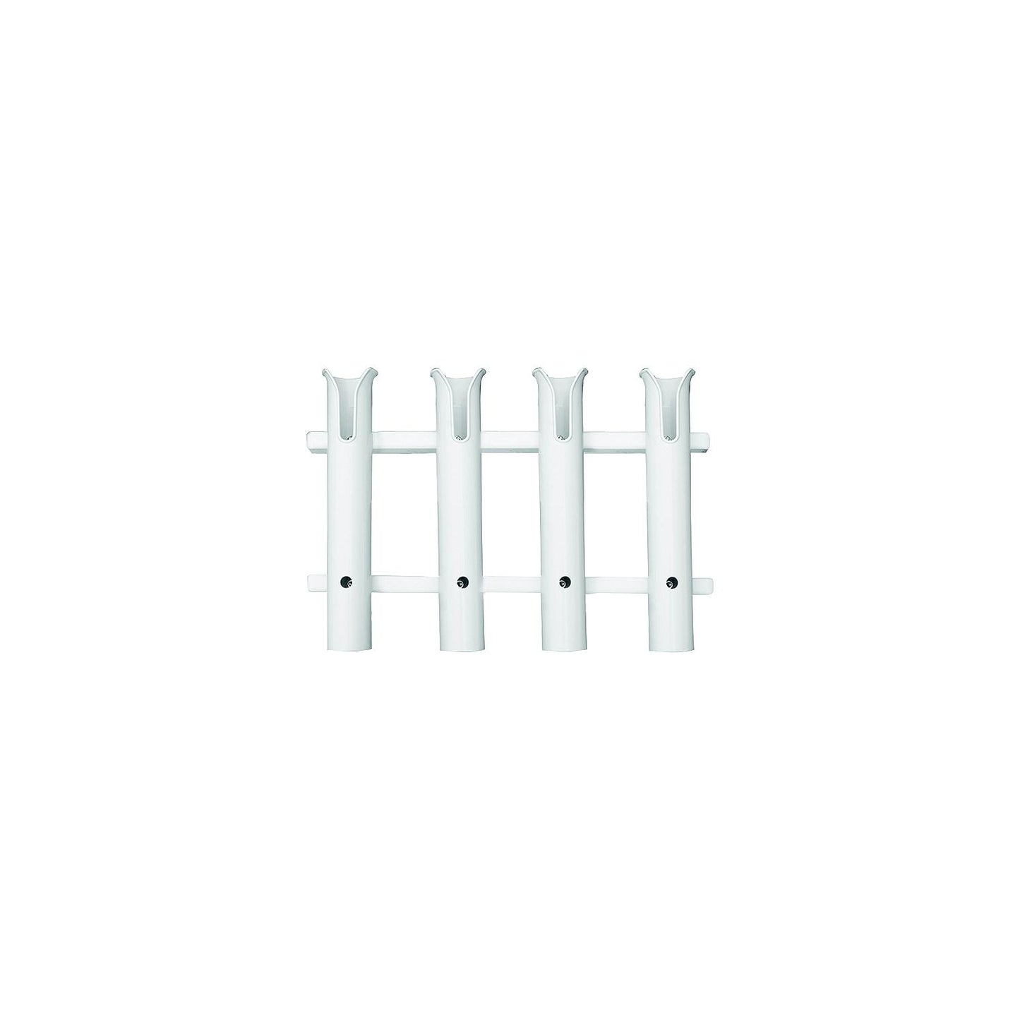 Polyethylene 4-Rod Rack, White
