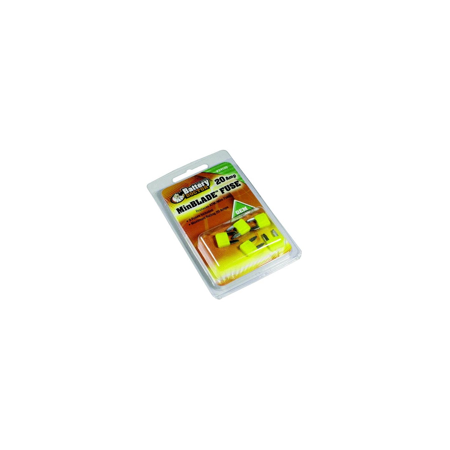 Battery Doctor Minblade™ Fuses, 20A, 5/Pk