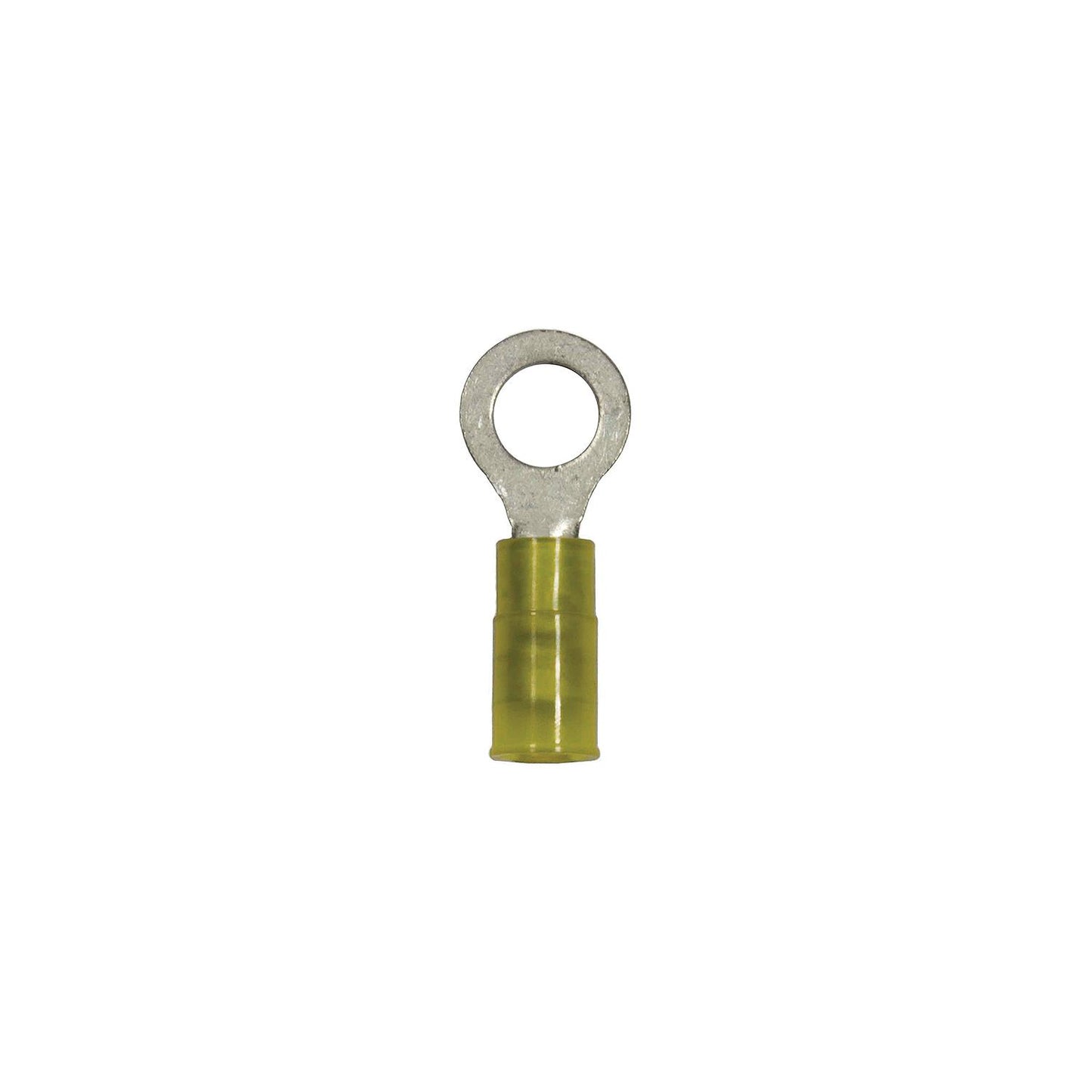 Battery Doctor Yellow Nylon Insulated Ring Terminal, 12-10 AWG, 5/Pk.
