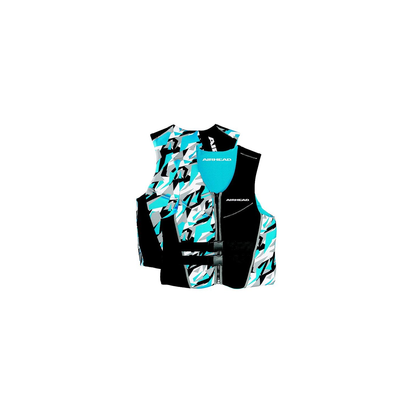 Airhead 1500212BBL Adult Cool Neolite Kwik-Dry Life Vest, Blue Camo, Men's 2XLg