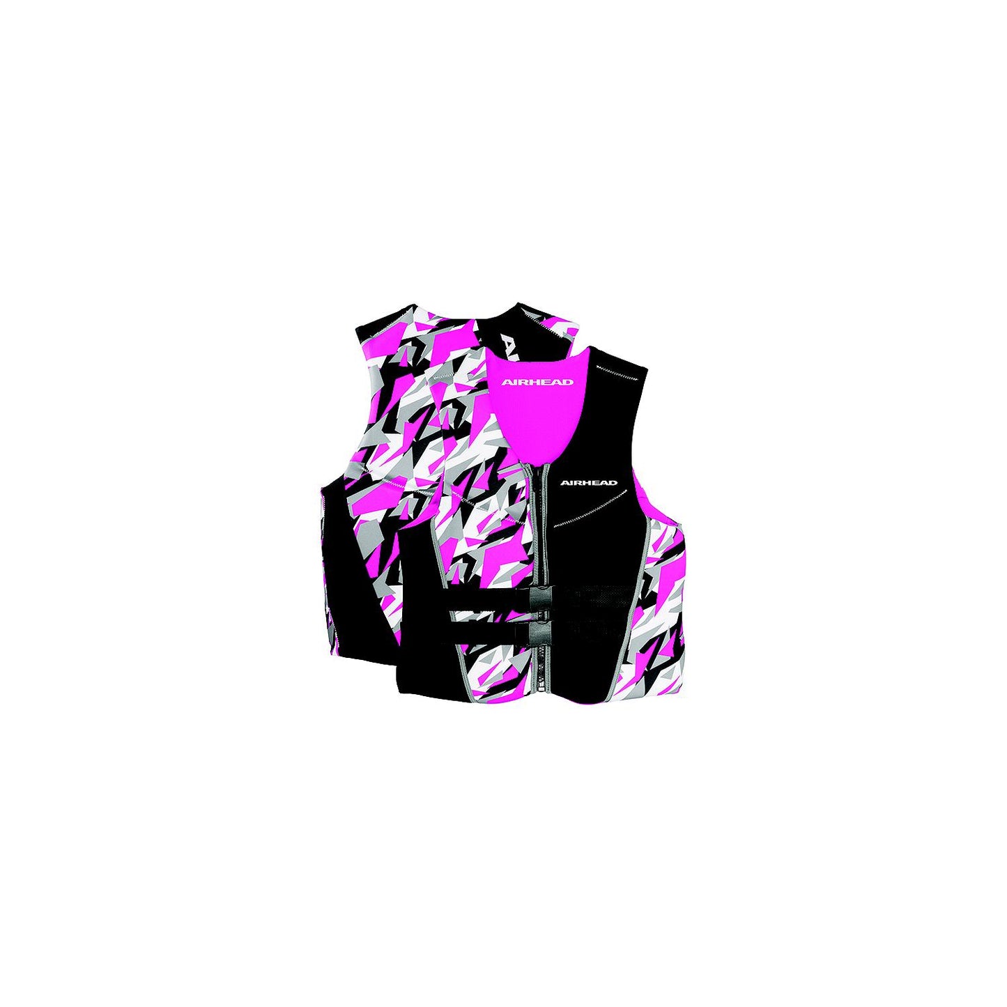 Airhead 1500309BPI Adult Cool Neolite Kwik-Dry Life Vest, Pink Camo, Women's Med