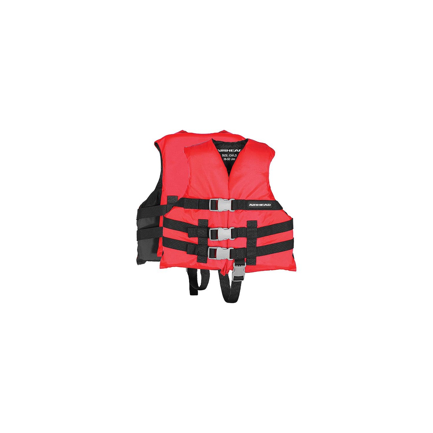 Airhead 3000202ARD General Boating Life Vest, Child, Red-Supply Nautica