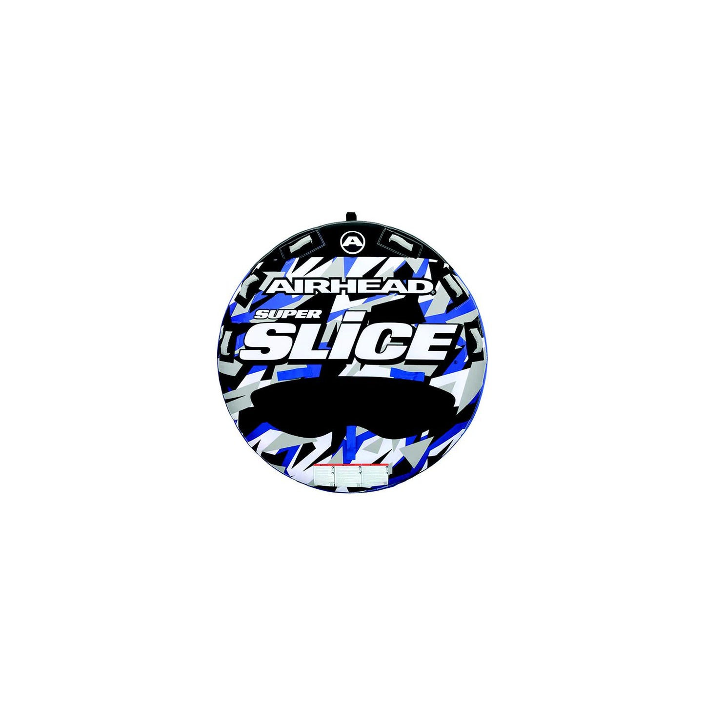 Kwik-Tek Airhead AHT32SSL Inflatable 3 Person Rider Blue Super Slice® Deck Tube