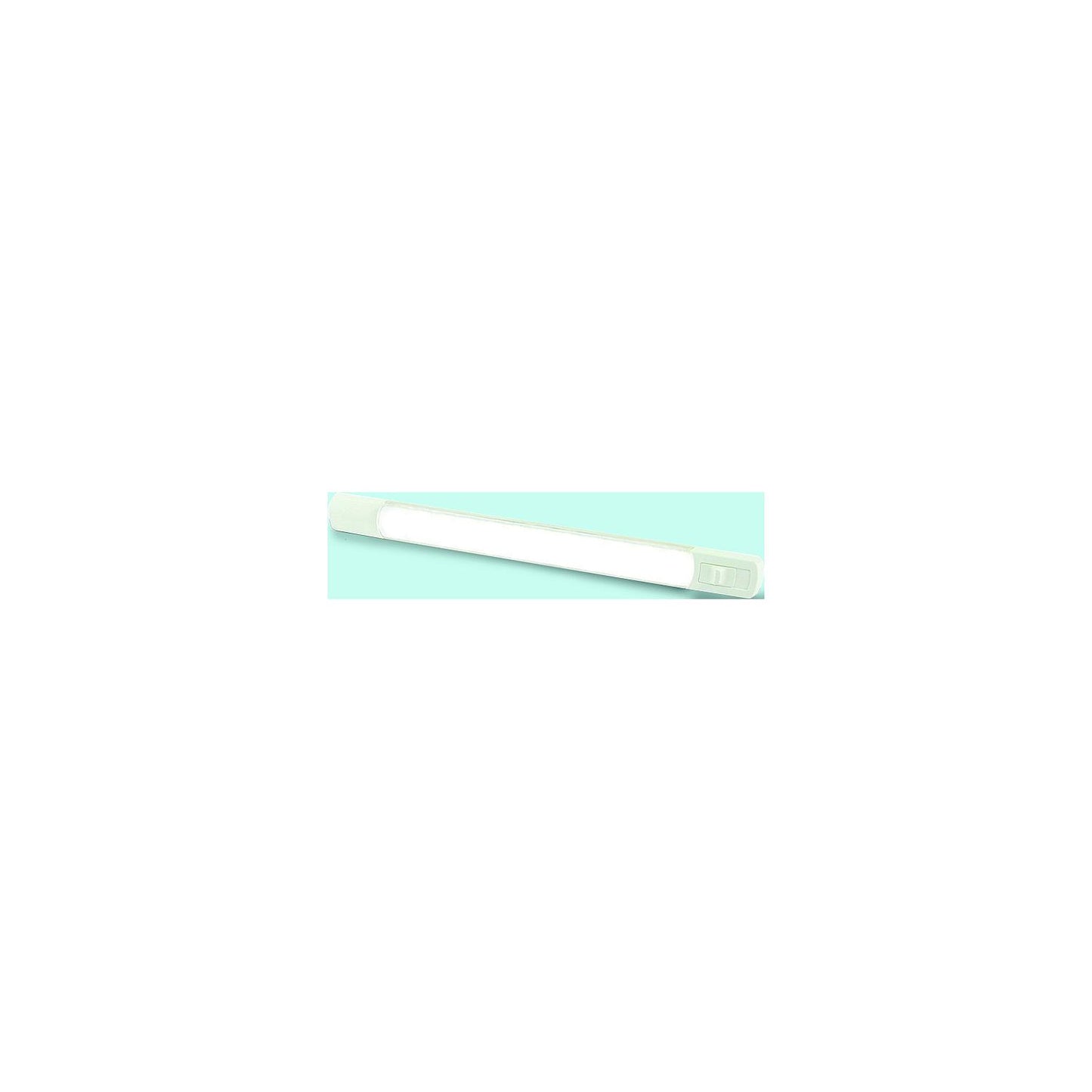 Hella 958121001 LED Surface Mt. Strip Lamps w/Switch, White/Red