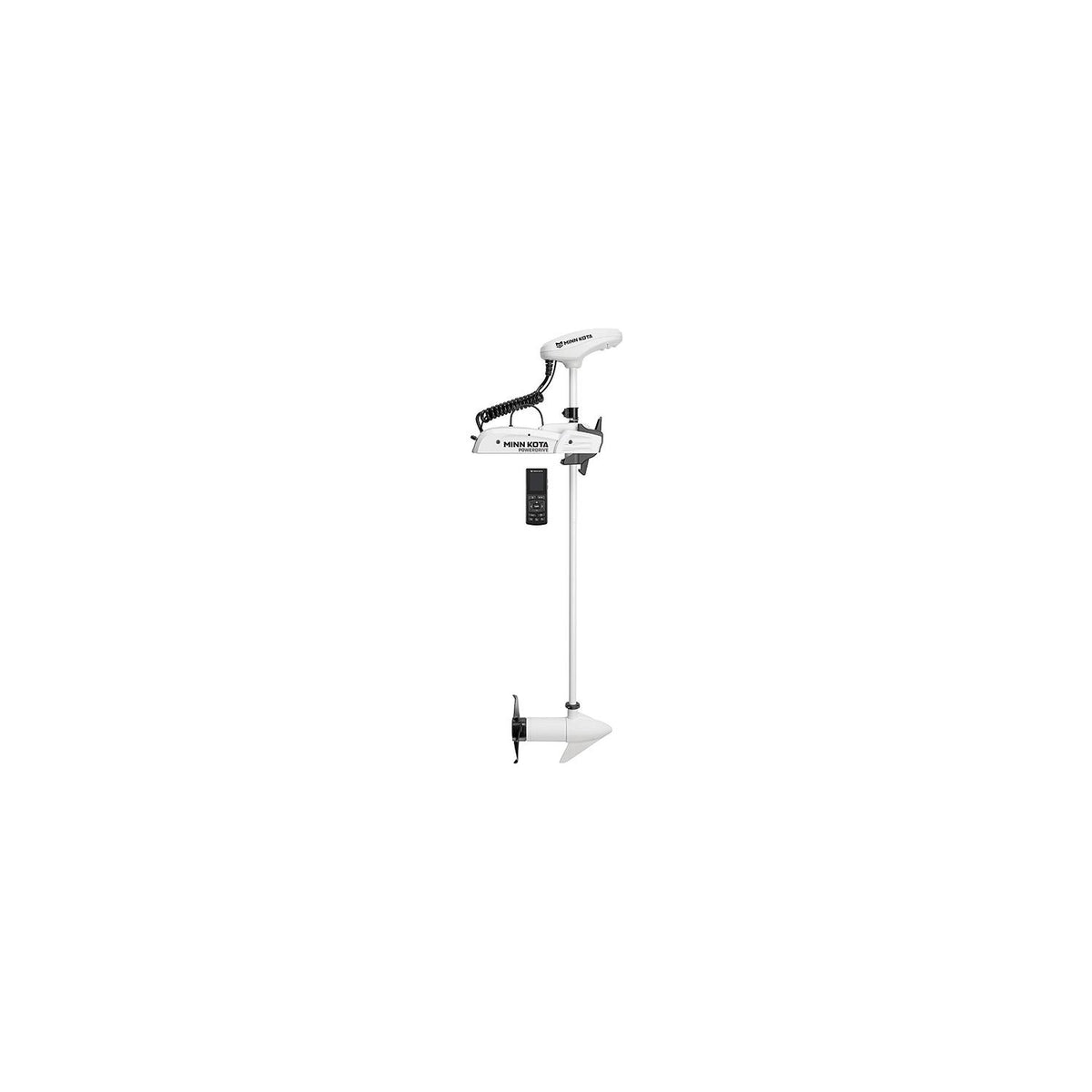 Minn Kota 1363586 Riptide Powerdrive Bow Mount Saltwater Trolling Motor w/Handheld Remote 70 lbs. Thrust, 54" Shaft, 24 Volts-Supply Nautica