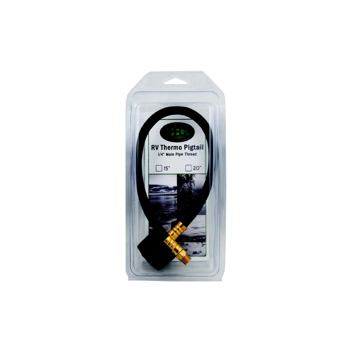 MEC 1/4" I.D. Propane Hose, 426 Series, 15"