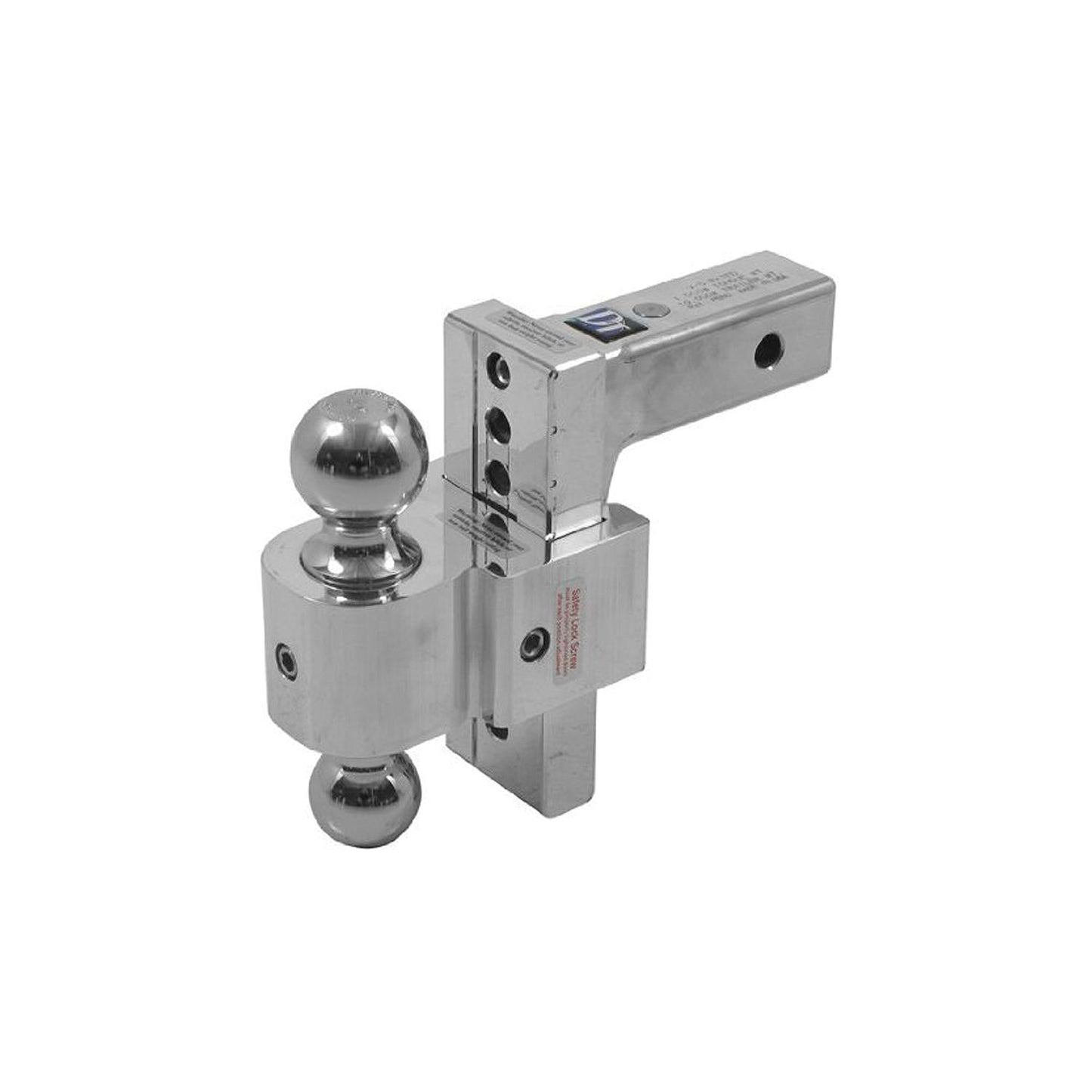 Flash Silent Tow Ball Mount, 7" Rise, 6" Drop