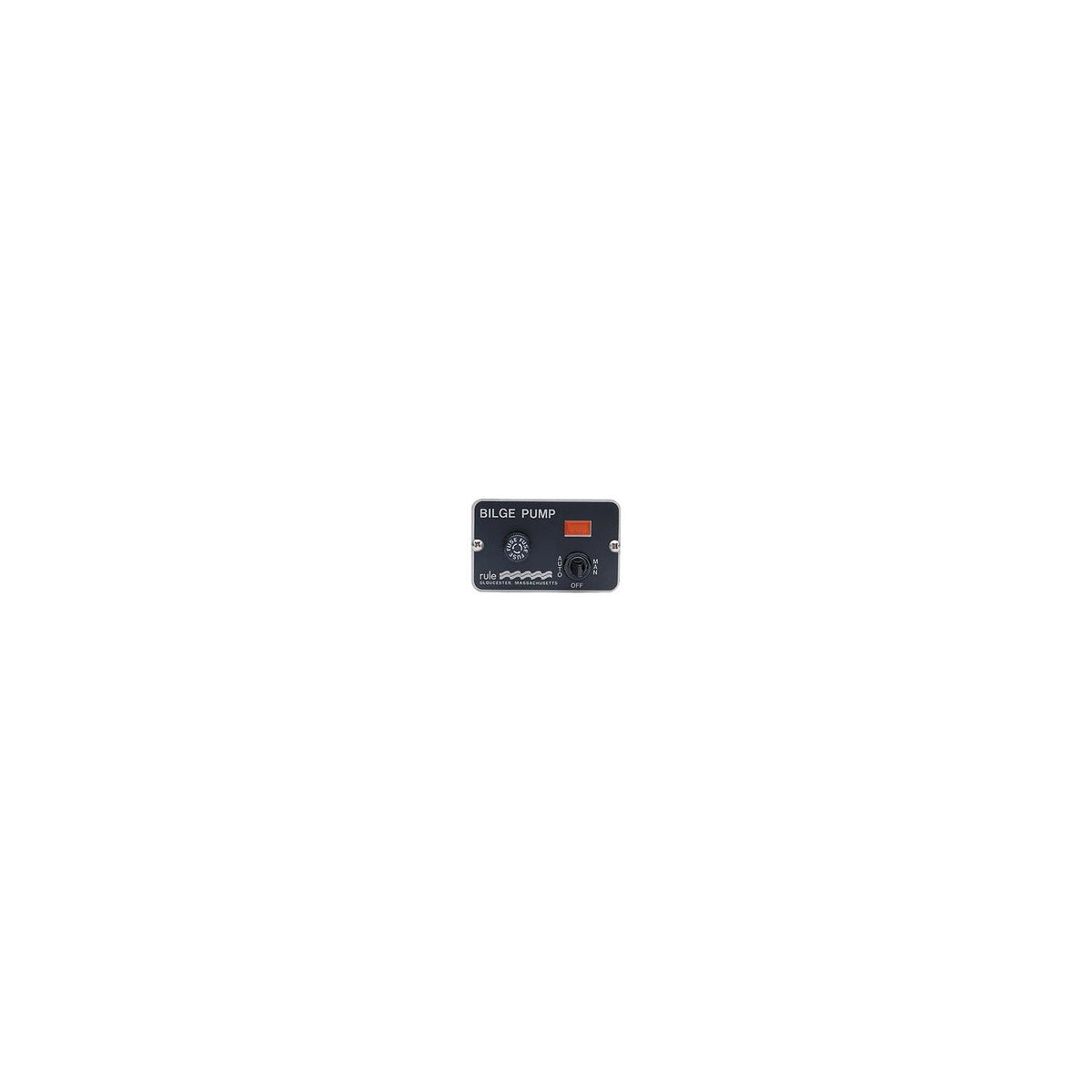 Rule 3-Way Bilge Panel Lighted Switch-Supply Nautica