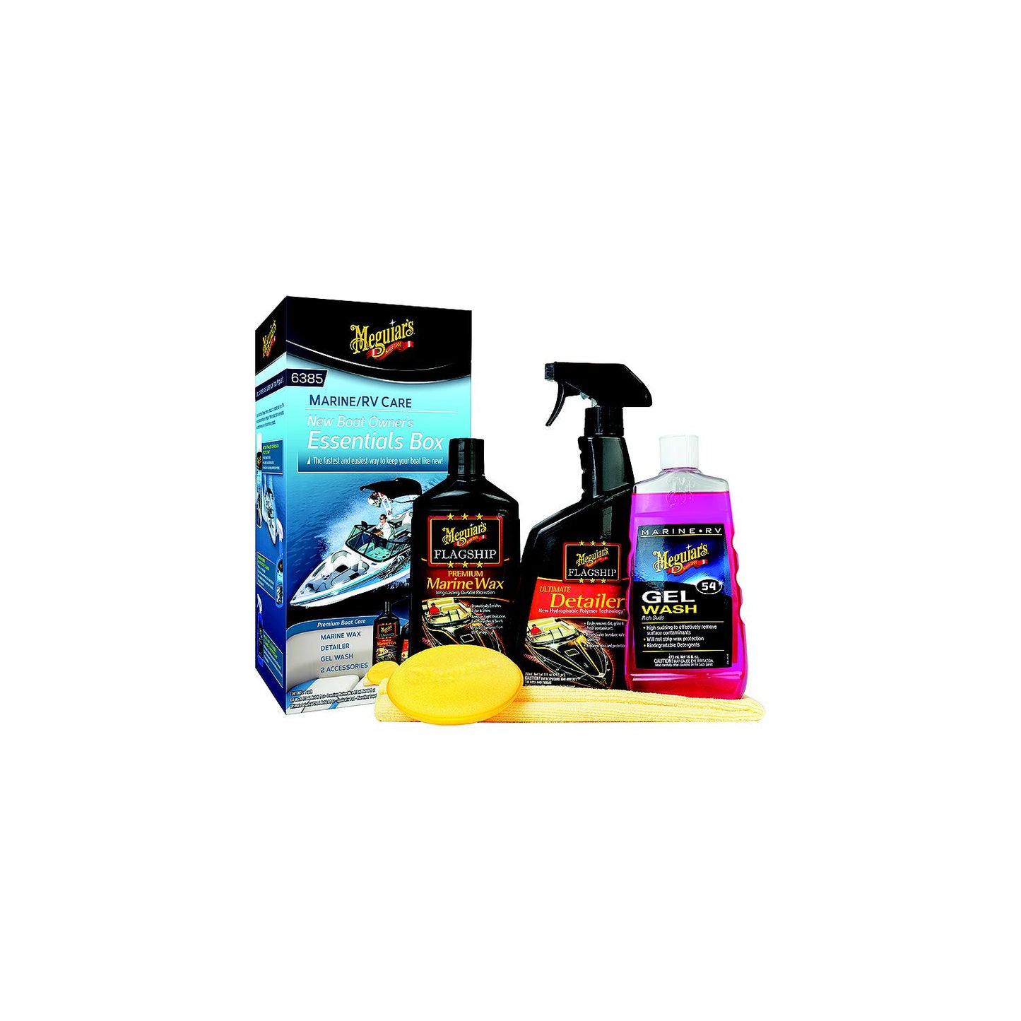 Meguiar'S New Boat Owners Essential Box-Supply Nautica