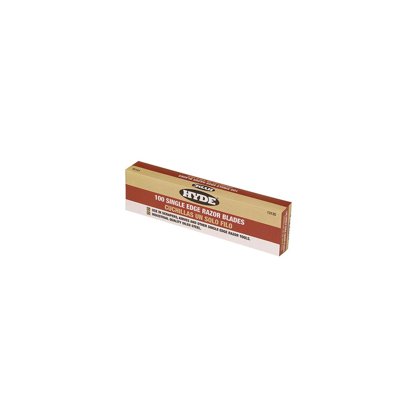 Single Edge Razor Blades, 100/bx