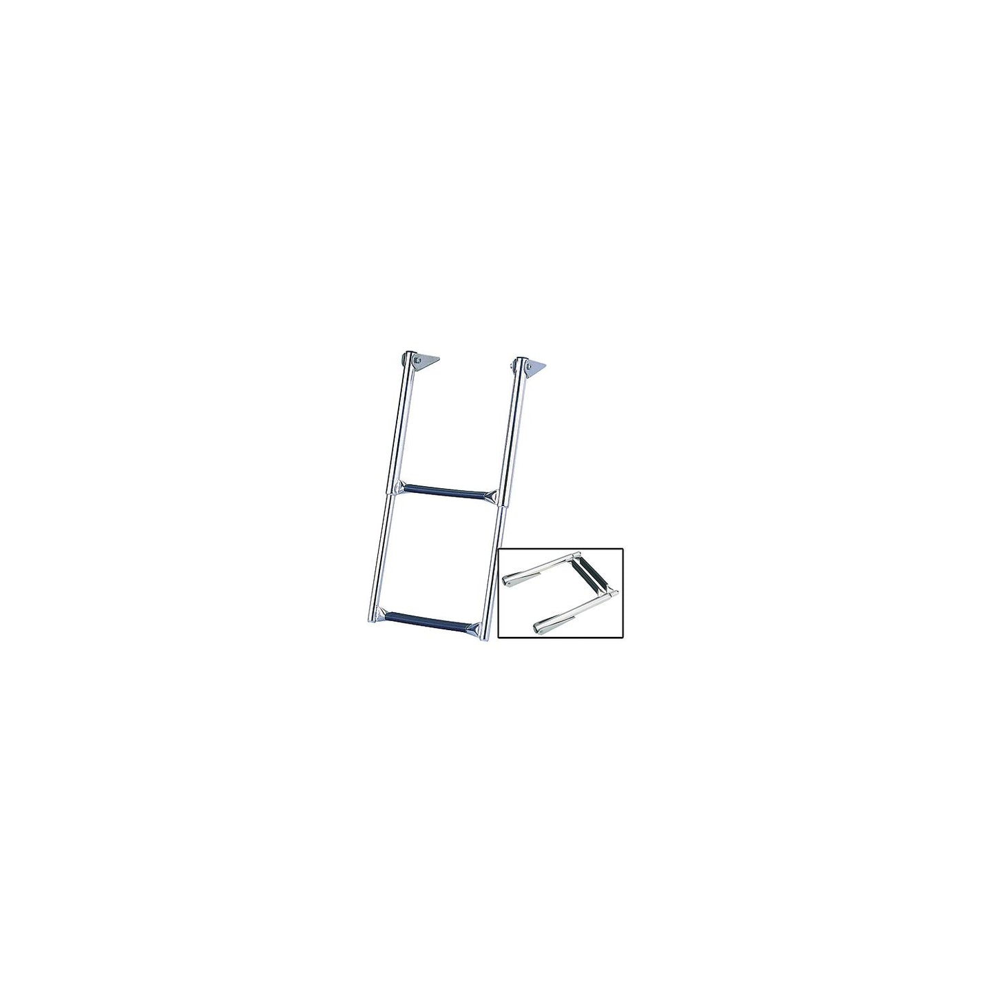 Garelick EEz-In Over Platform Telescoping Ladder, 2-Step-Supply Nautica