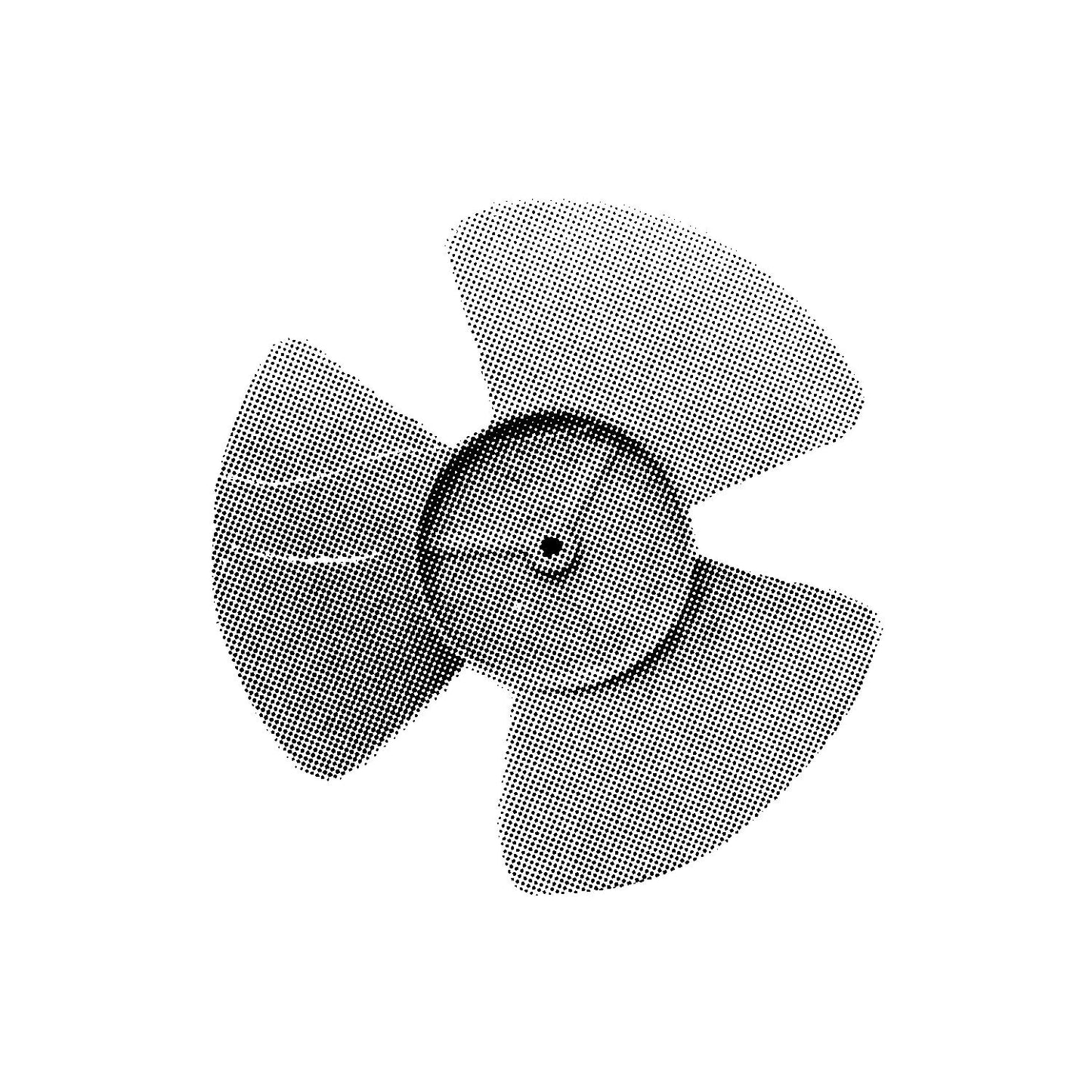 Ventline BVC047200 7" Polypropylene Fan Blade-Supply Nautica