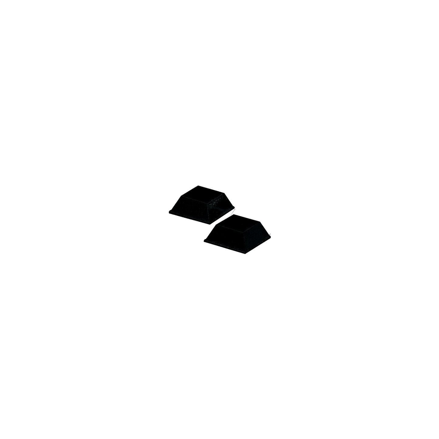 Taylor Adhesive-Backed Rubber Door Pads 3/4" x 3/4" (2 per Pack)