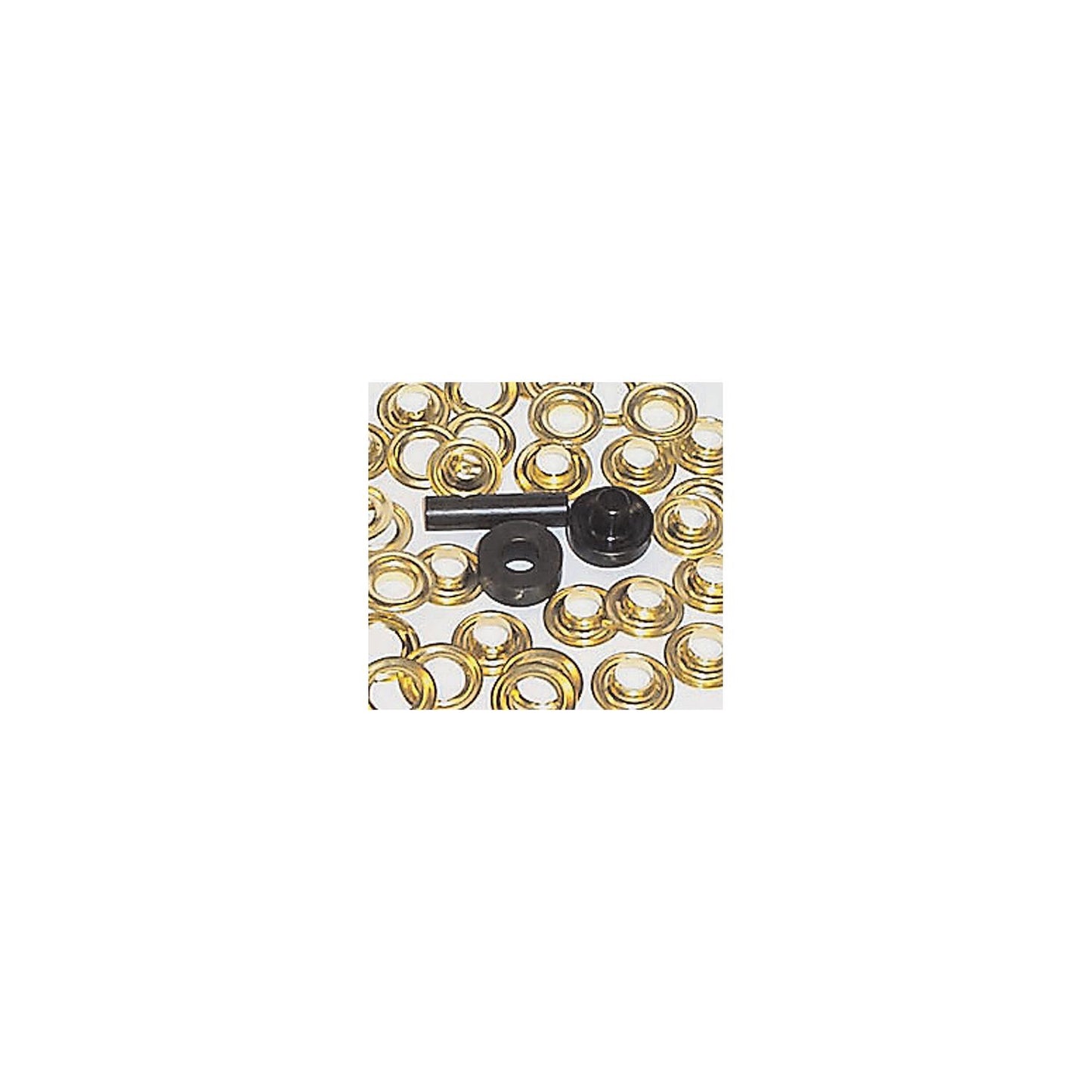 Taylor #2 Brass Grommets and Washers (12 Sets)