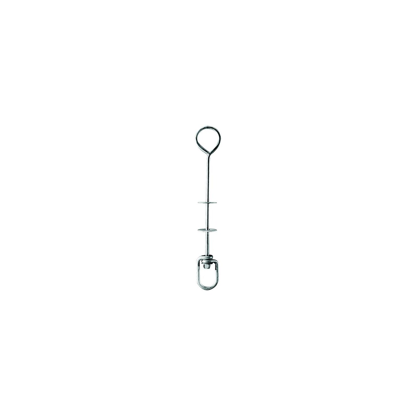 Taylor Buoy Hardware 1/2" Diameter Galvanized Rod With 4" long Swivel