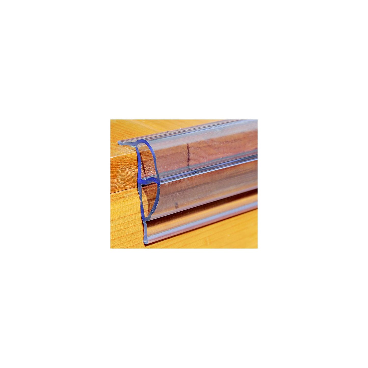 Taylor Made 45971 Clearvue Standard P-Shape 10' Vinyl Dock Edging