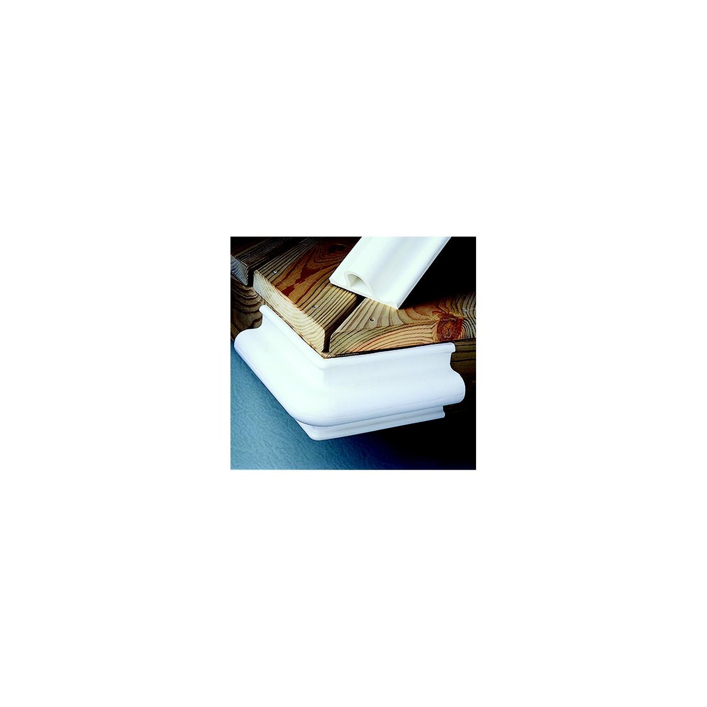Taylor Dock Gard EPDM Corner Guard 6" L - White-Supply Nautica