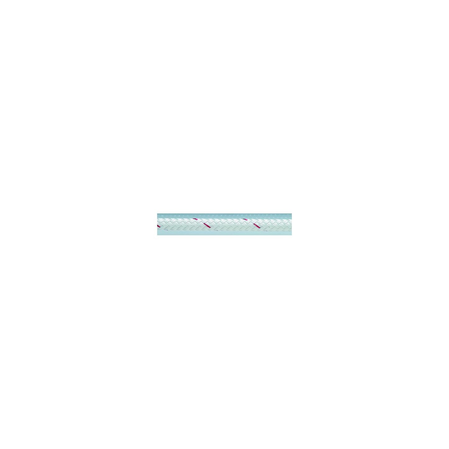 White Sta-Set Polyester Double Braid, 7/16" x 600'-Supply Nautica