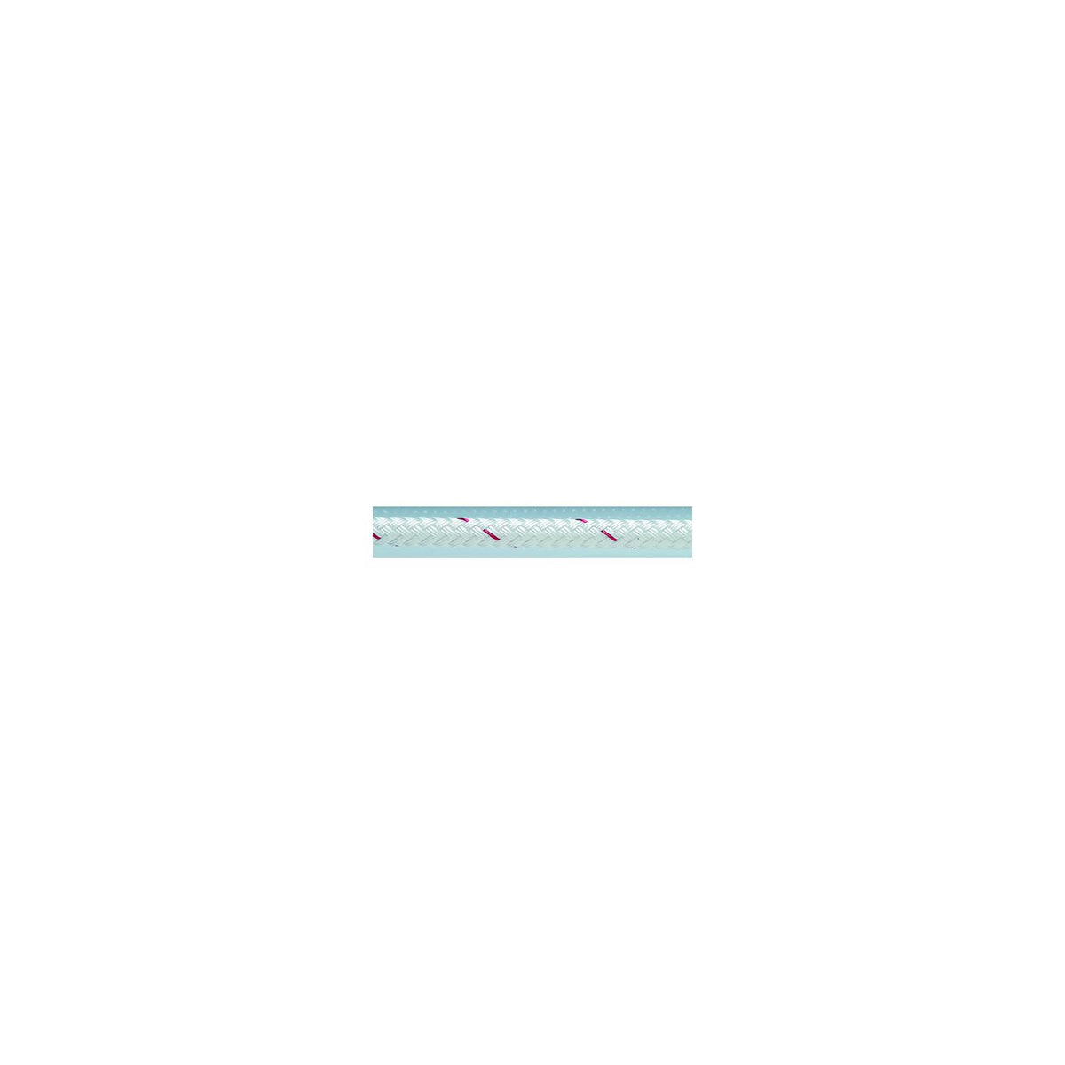 White Sta-Set Polyester Double Braid, 1/4" x 600'-Supply Nautica