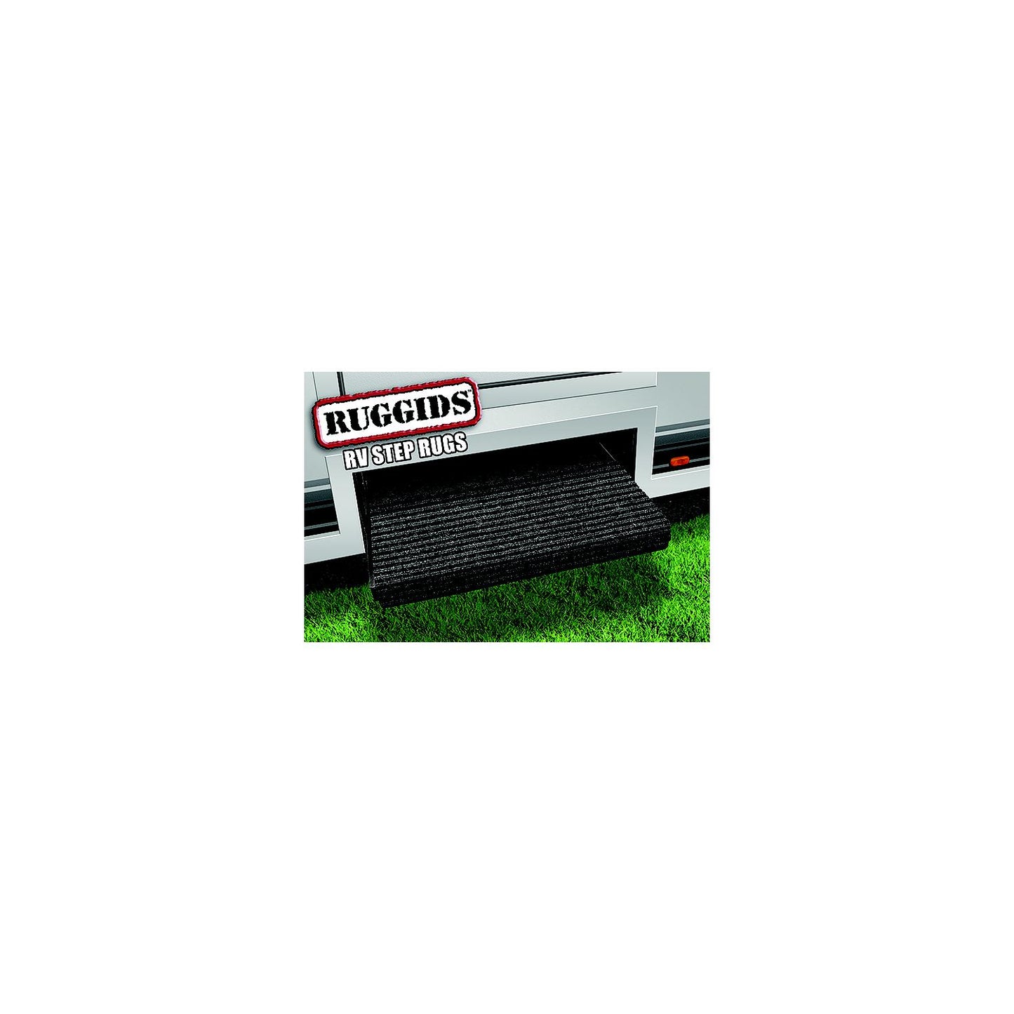 Prest-O-Fit Ruggids RV Step Rug, 23" Wide, Black-Supply Nautica