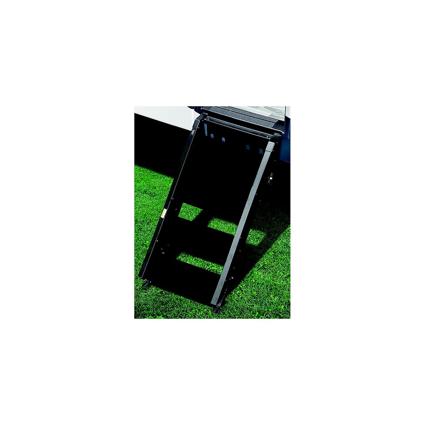 Prest-O-Fit 20536 Trailhead RV 4-Step, 23.5" Step Rug For MORryde® Stepabove®, Obsidian Black